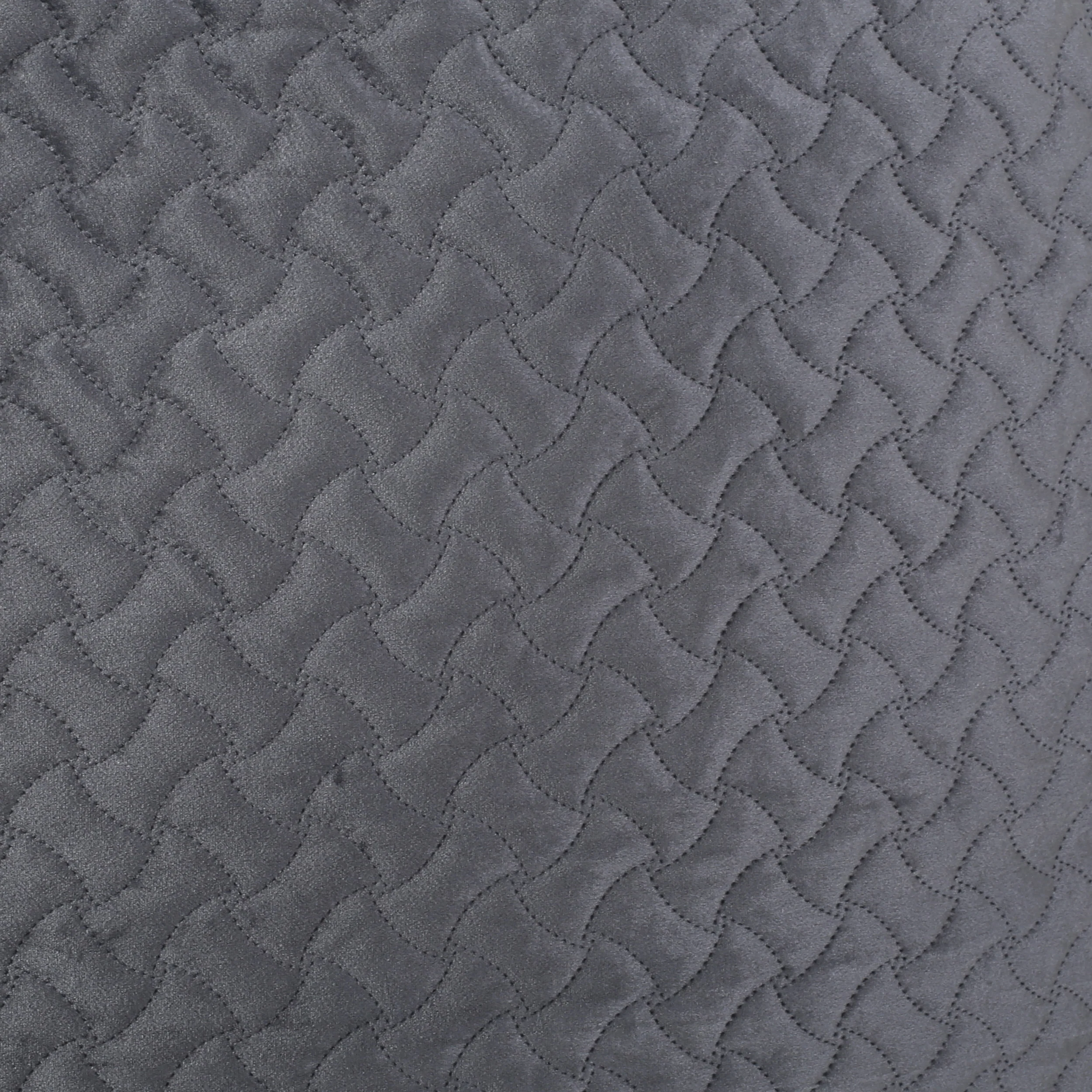 Vito Glam 4 Foot Velvet Quilt Patterned Beanbag - furnishings