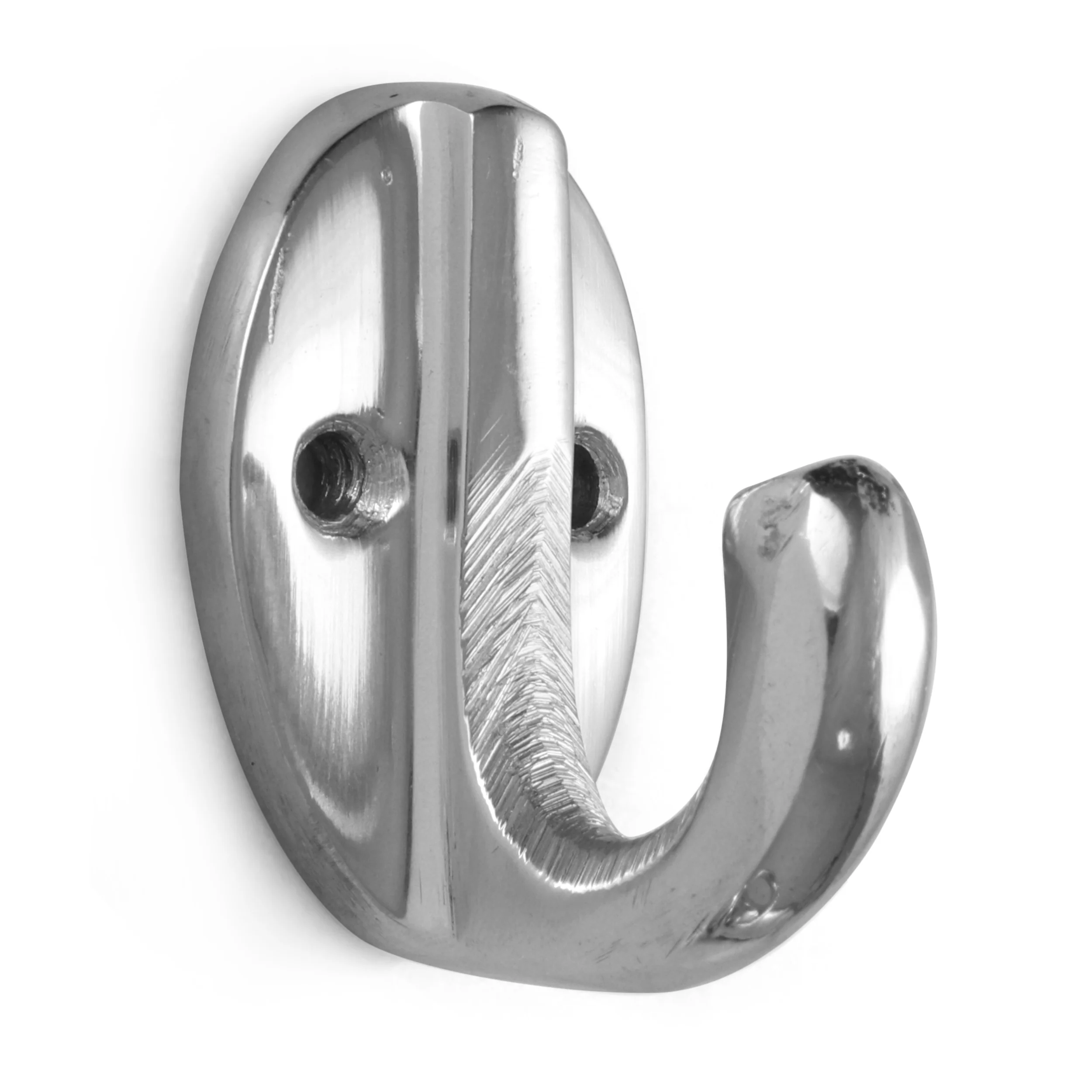 Sunbury Modern Handcrafted Round Aluminum Wall Mirror, Silver - furnishings