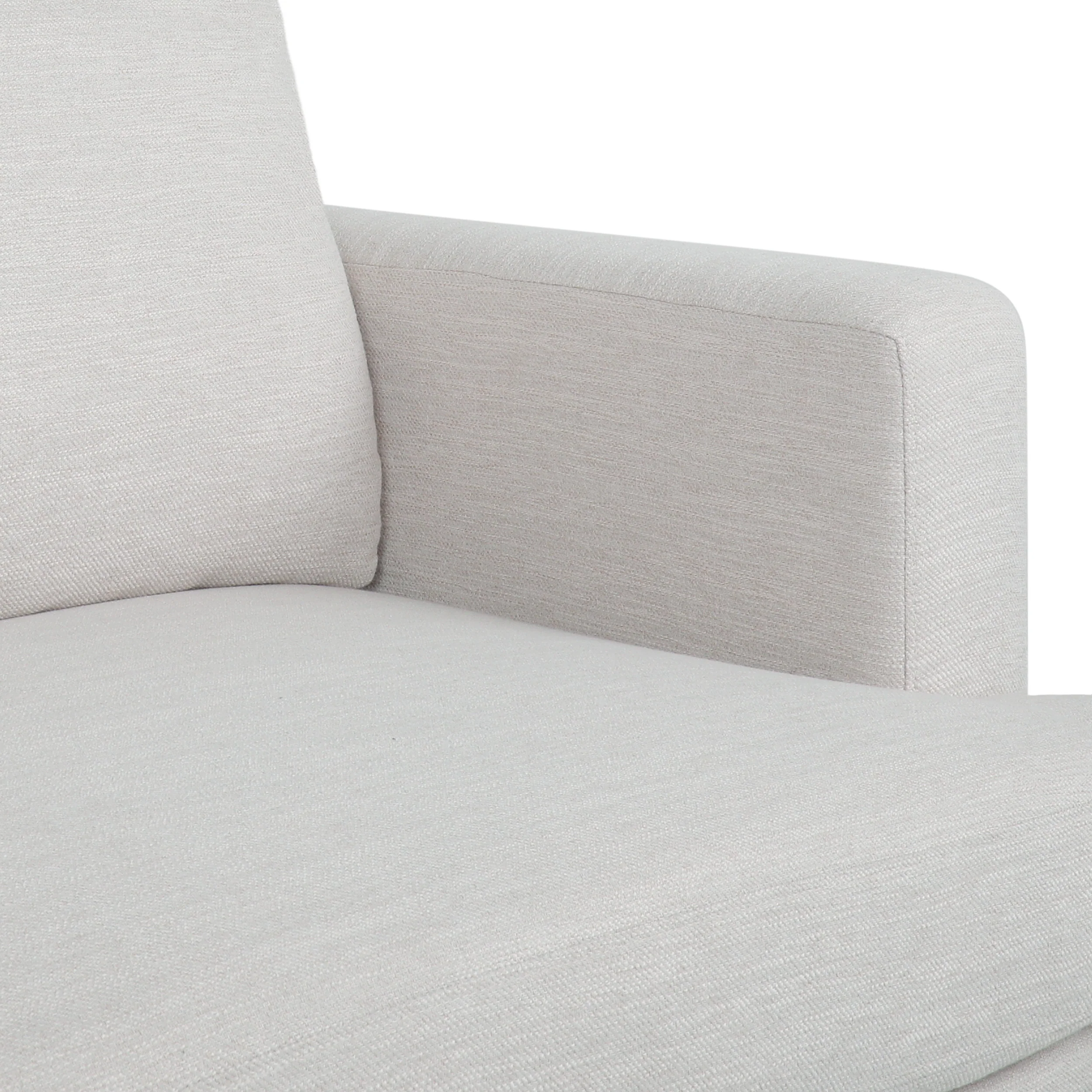 Eliphaz Contemporary Fabric 3 Seater Sofa - furnishings