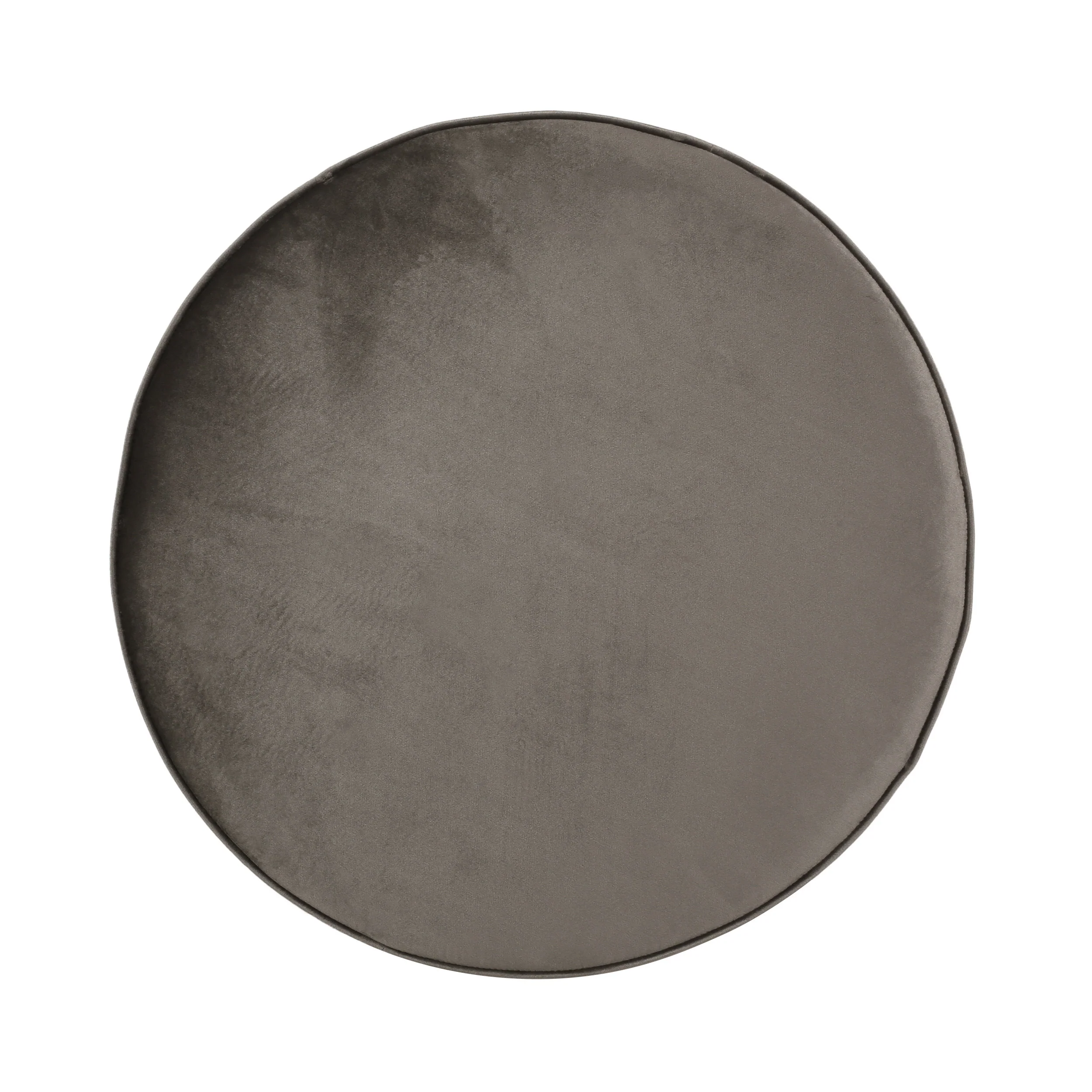 Kile Modern Glam Velvet Swivel Ottoman - furnishings