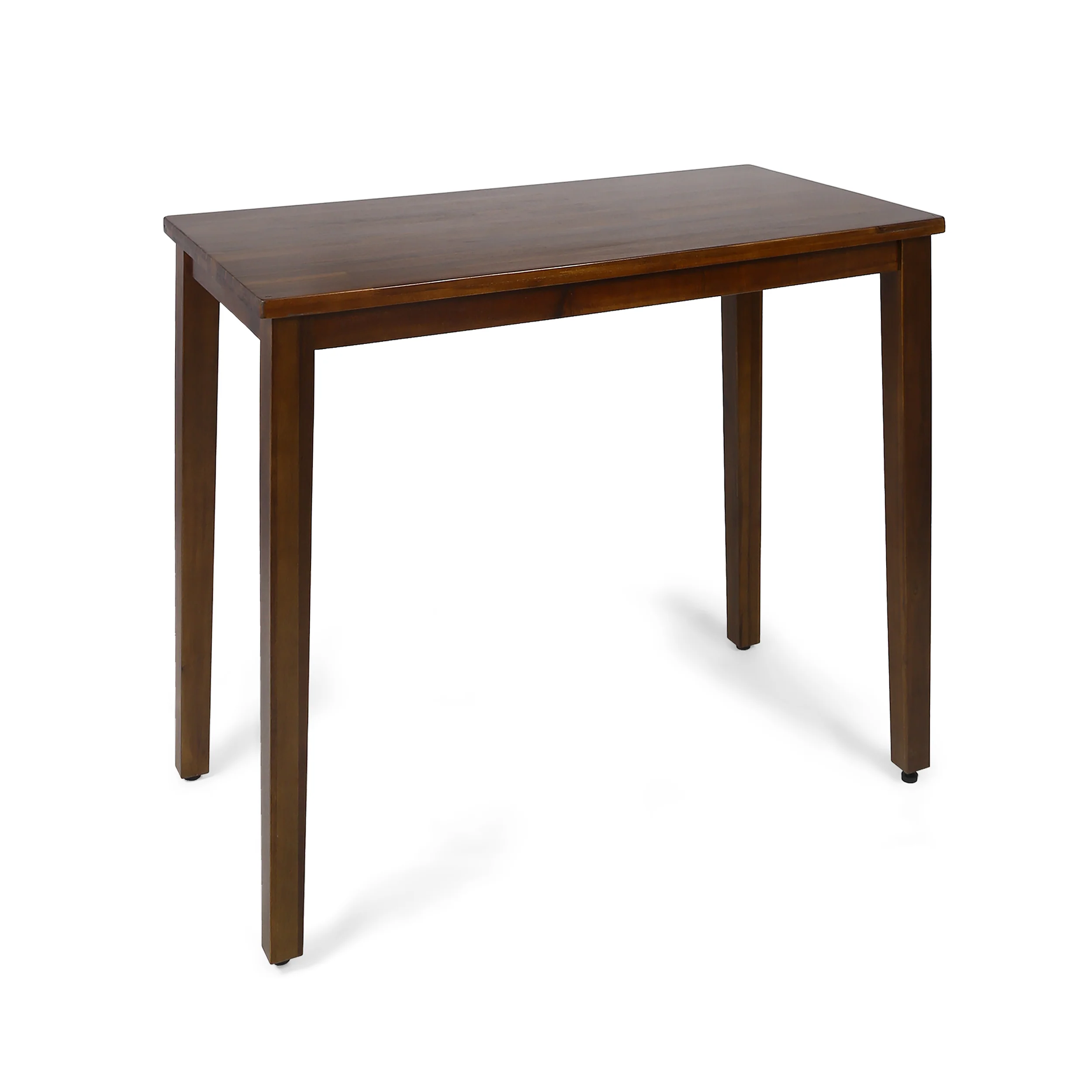 Taylo Contemporary Acacia Wood Bar Height Table - furnishings