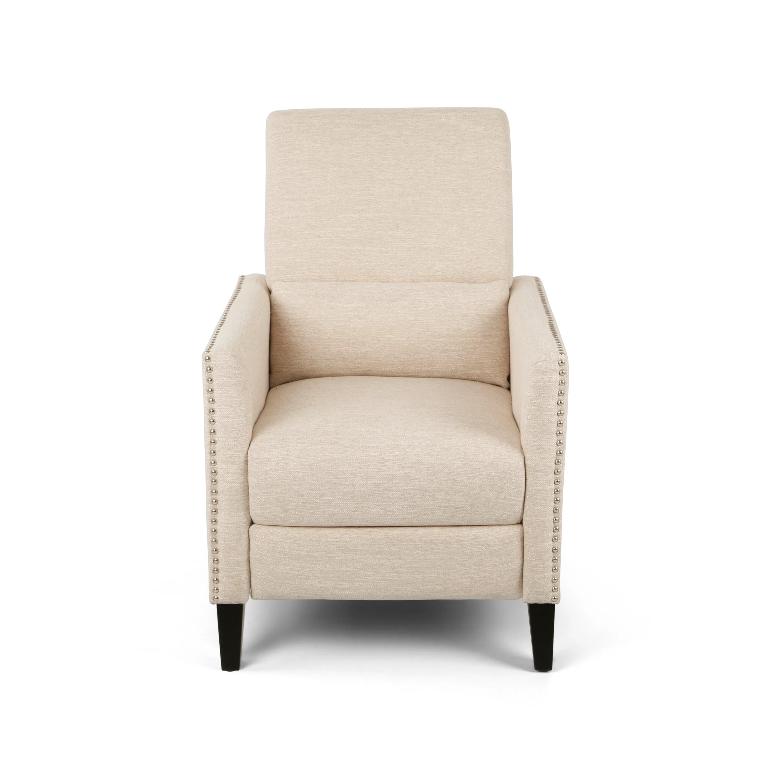 Williamgsburg Contemporary Fabric Push Back Recliner - furnishings