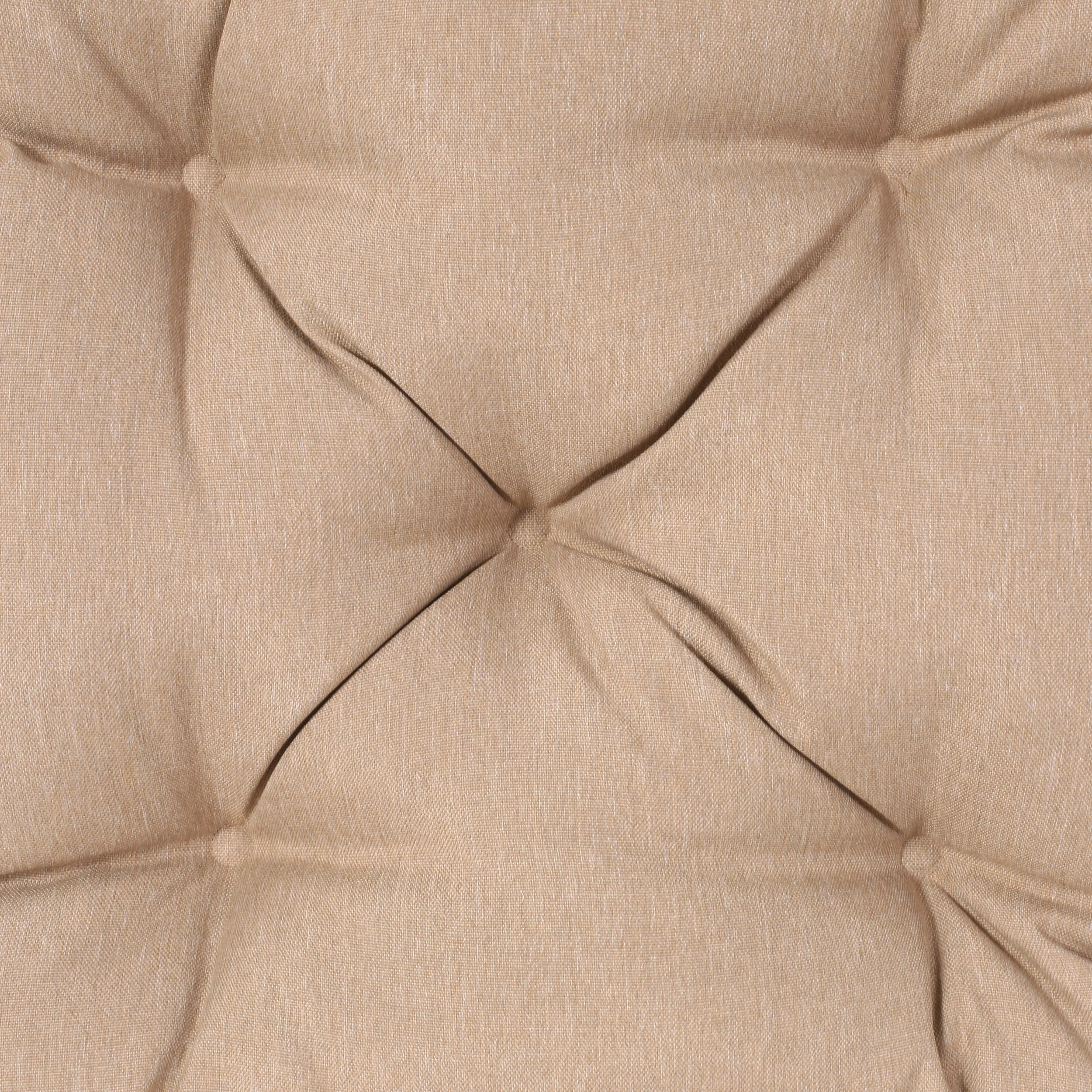 Nessett Outdoor Fabric Classic Tufted Chair Cushion - furnishings