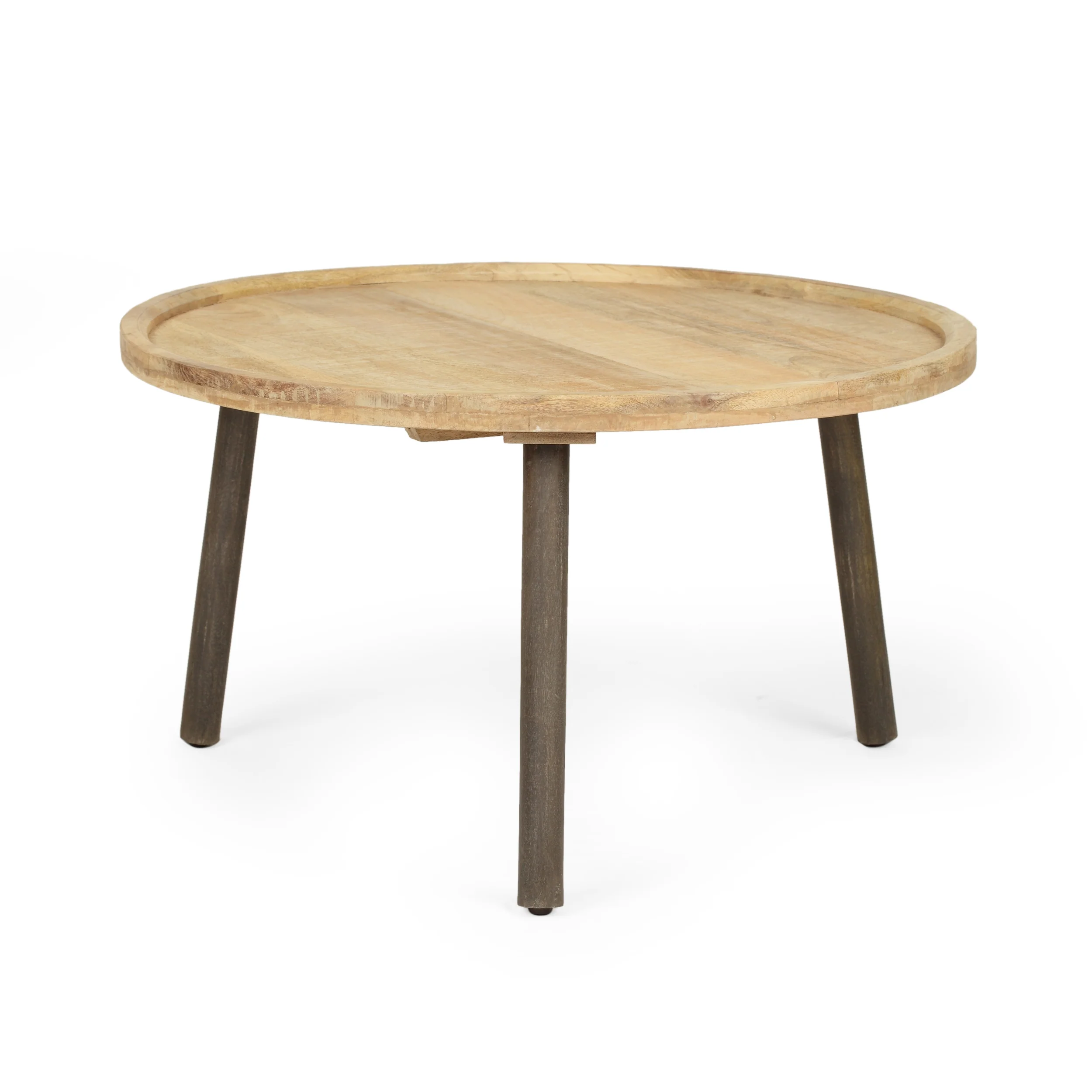 Merry Round Mango Wood Coffee Table - furnishings