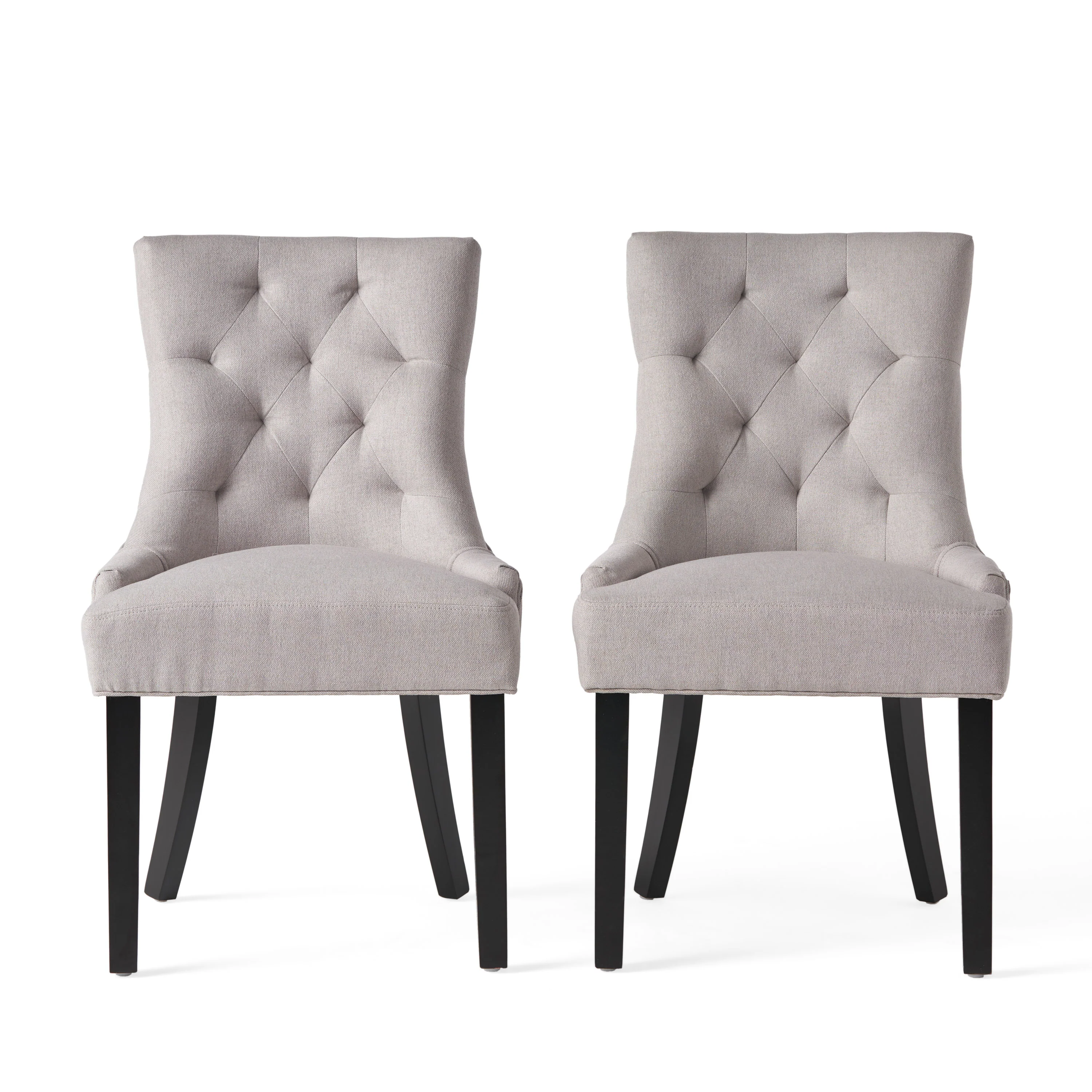 Stacy Tufted Fabric Dining Chairs (Set of 2) - furnishings
