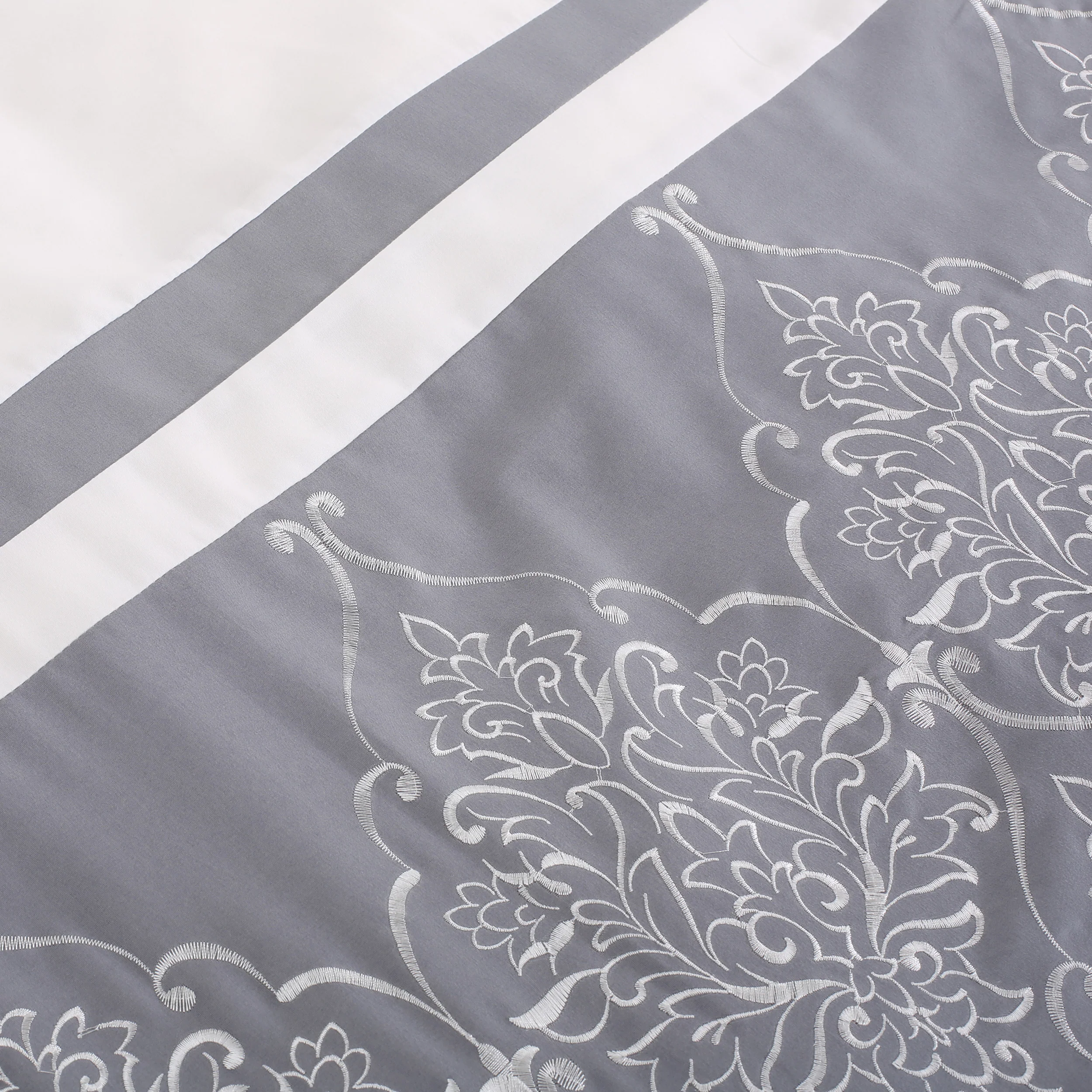 Viviana Queen Size Fabric Duvet Cover - furnishings