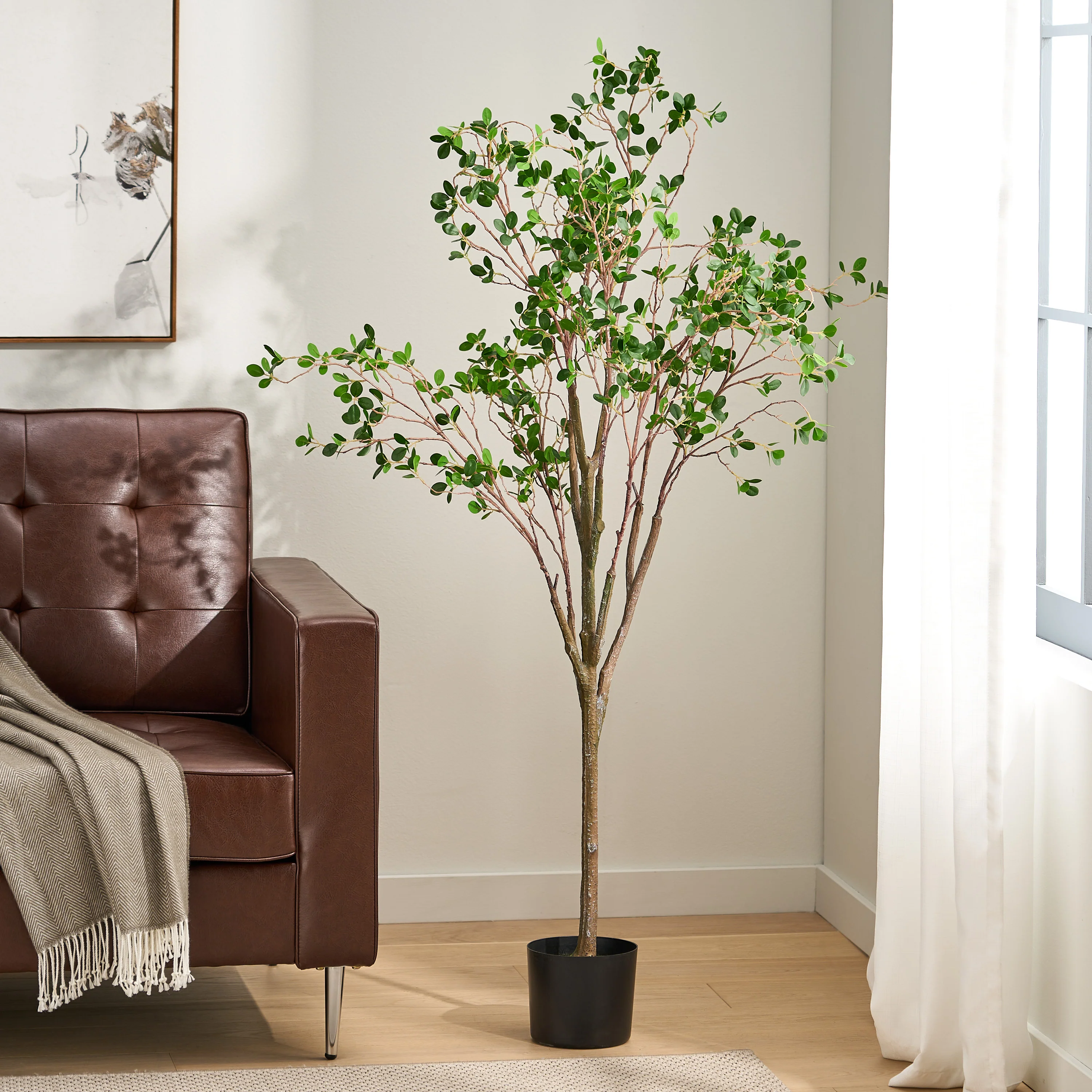 Willey Artificial Leaf Tree - furnishings