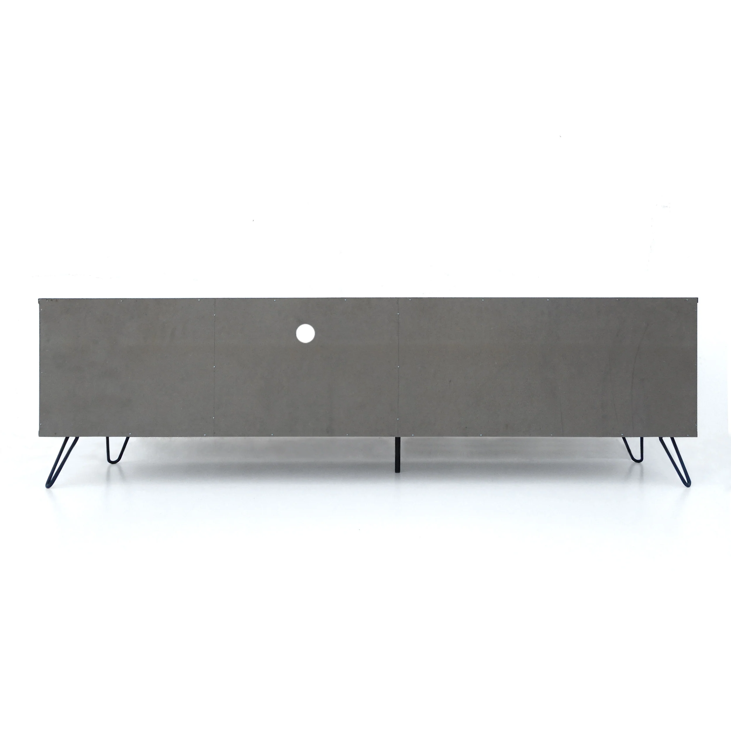 Vivian Mid Century Modern 2 Cabinets & Shelves TV Stand - furnishings