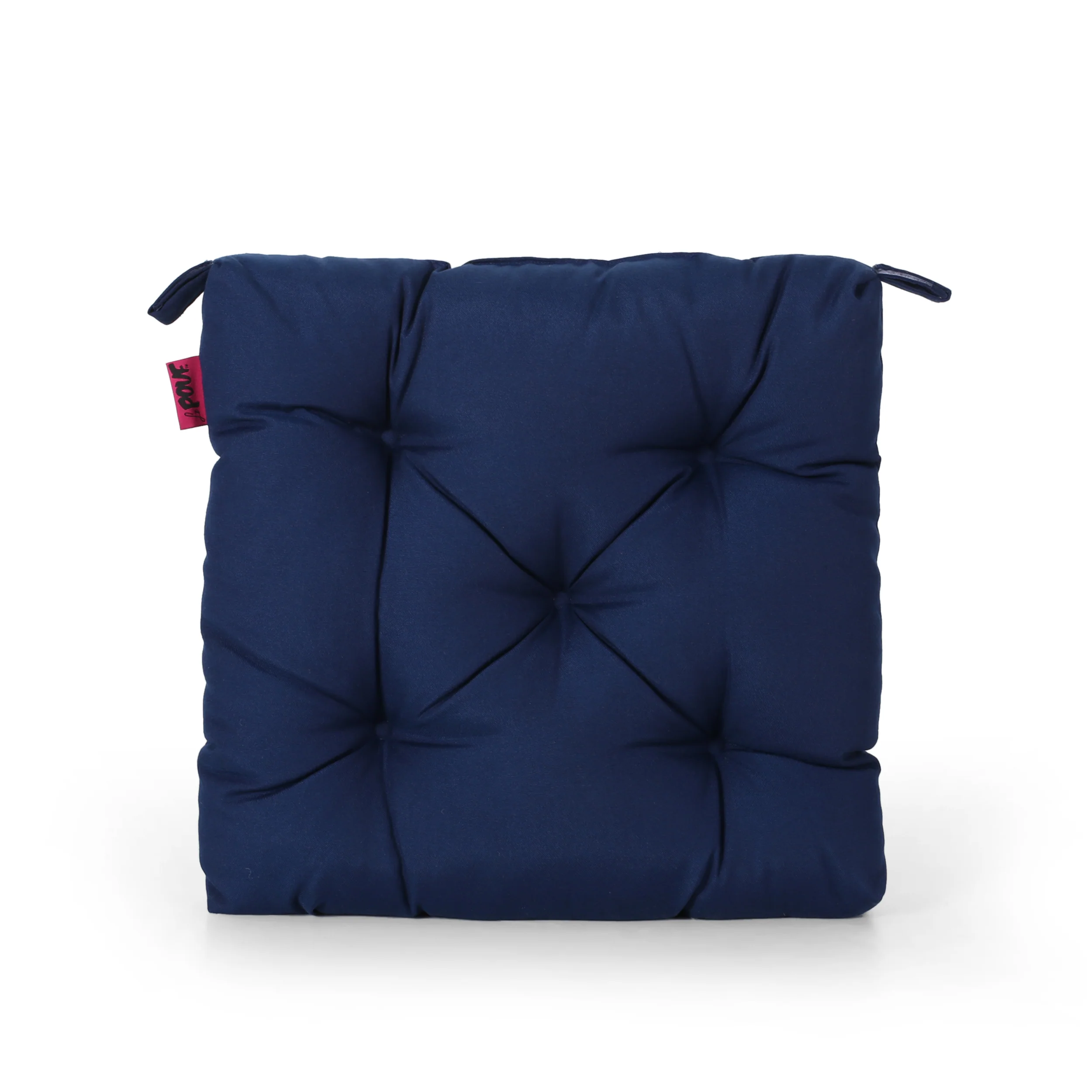 Selina Outdoor Fabric Classic Tufted Chair Cushion - furnishings