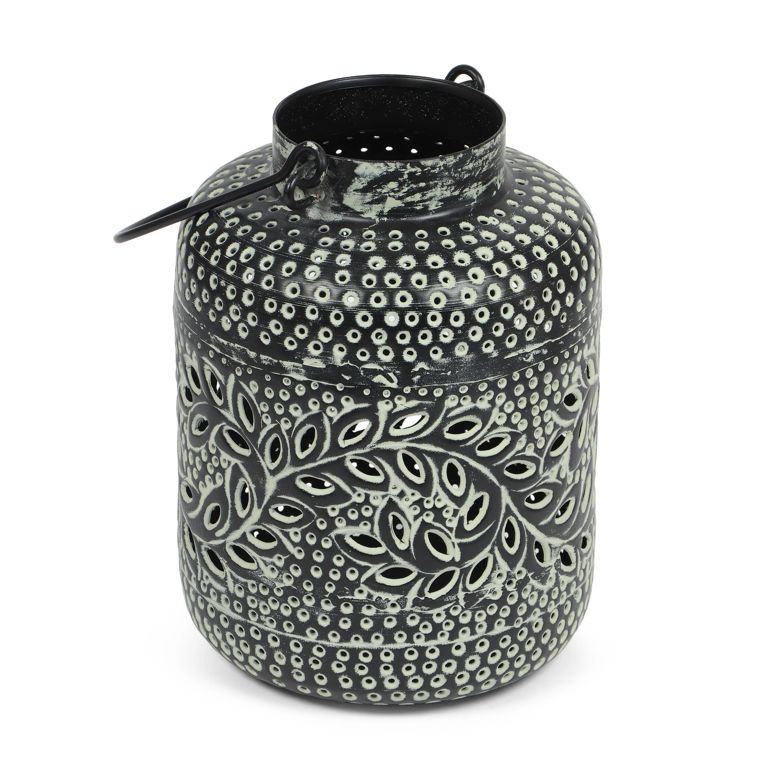 Reitz Boho Handcrafted Decorative Lantern - furnishings