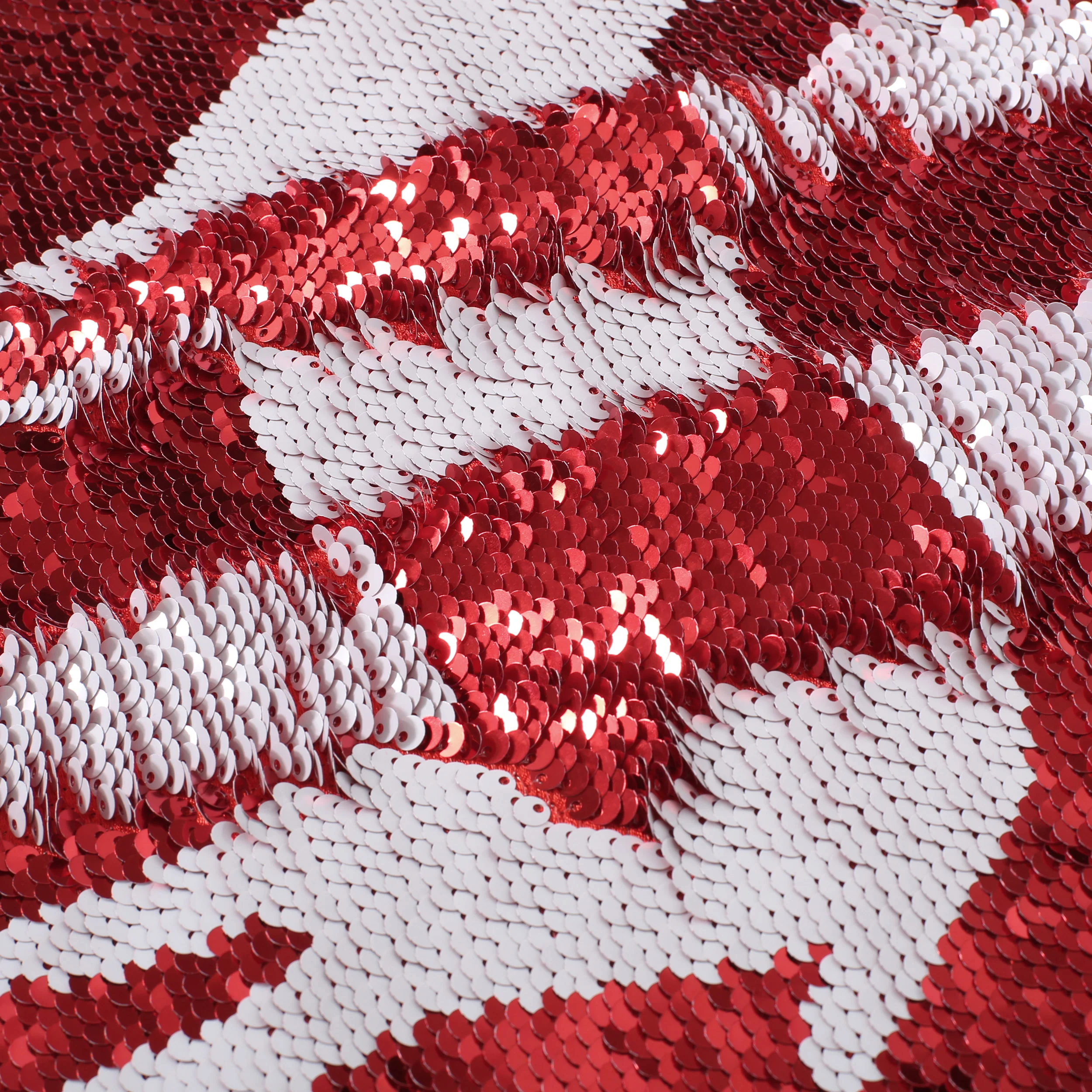 Desota Glam Sequin Christmas Throw Pillow - furnishings