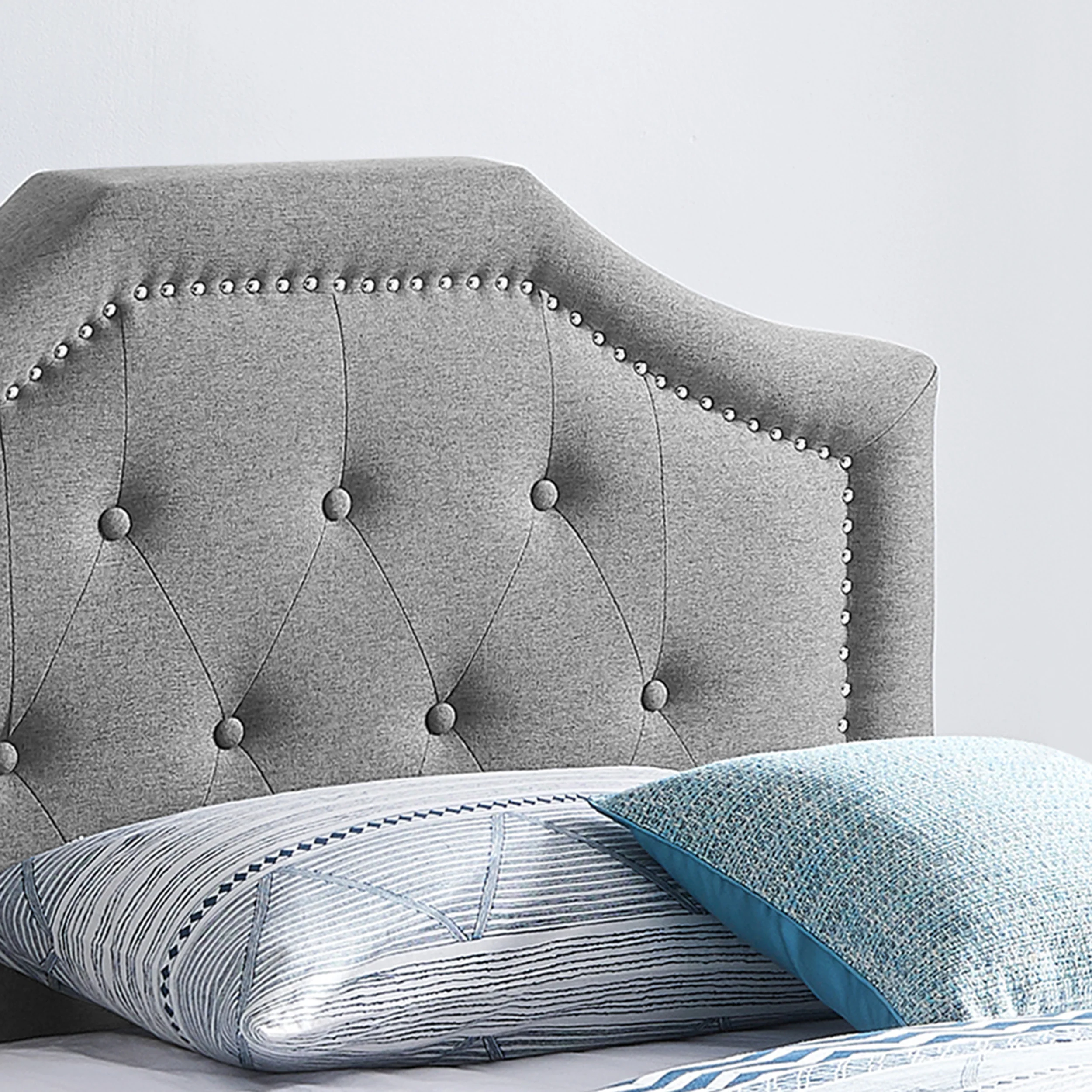 Renee Contemporary Upholstered Twin Bed Platform - furnishings