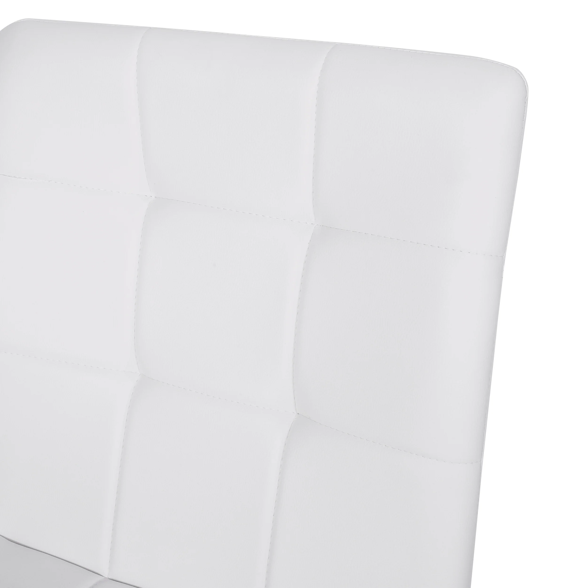 Benner Modern Upholstered Waffle Stitch Dining Chairs, Set of 2 - furnishings