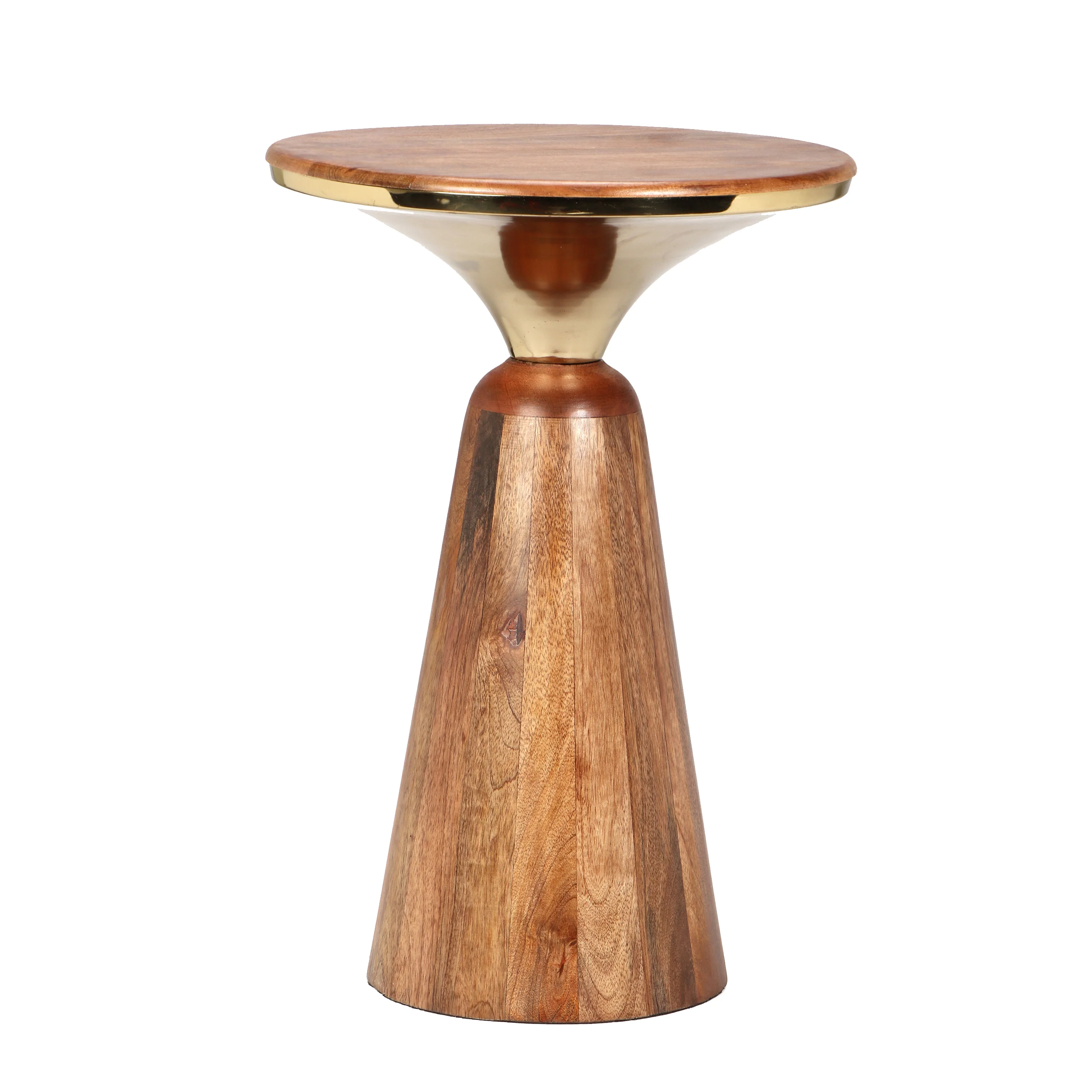 Ardene Luxury Round Pedestal Side End Table - furnishings
