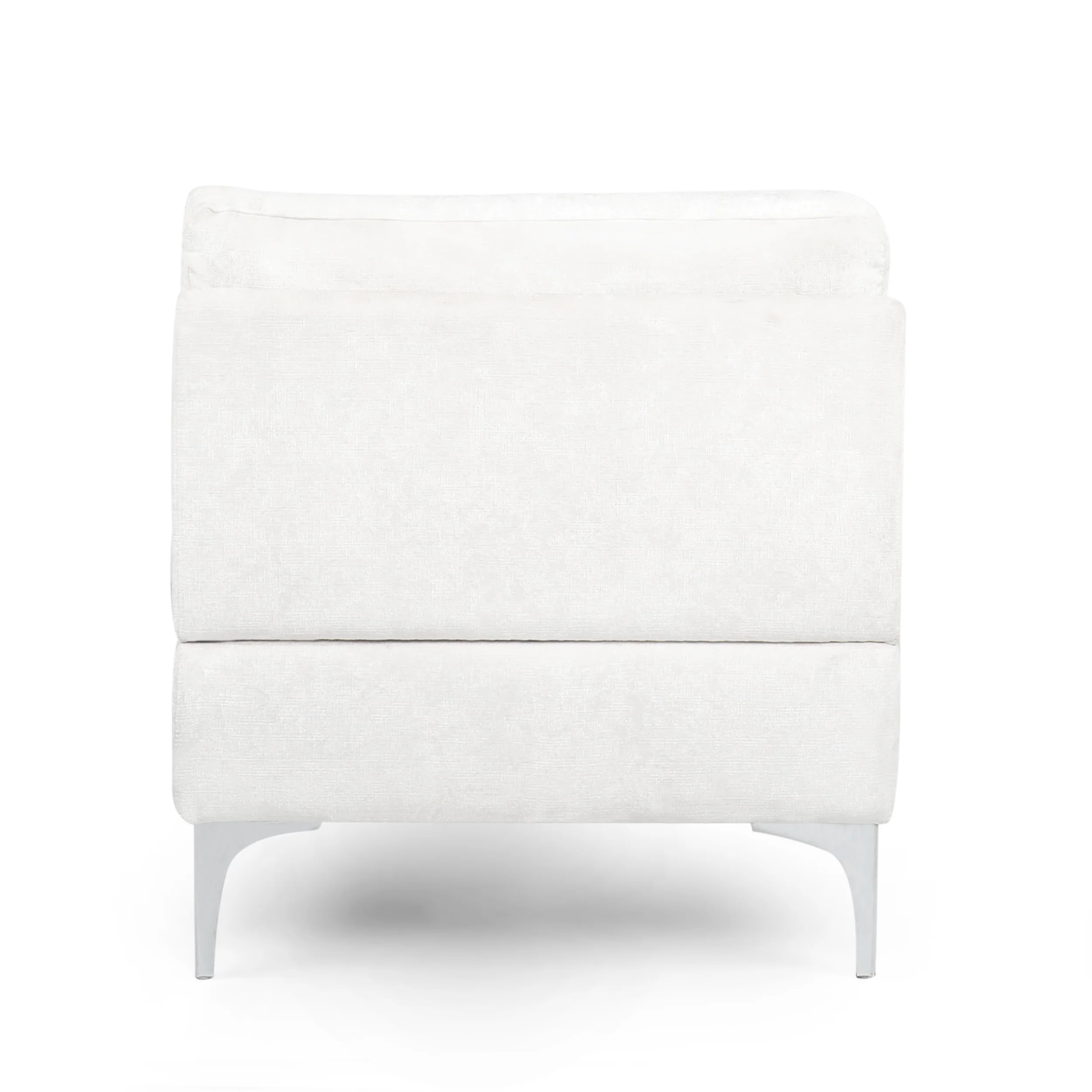Makenleigh Contemporary Fabric Chaise Lounge - furnishings