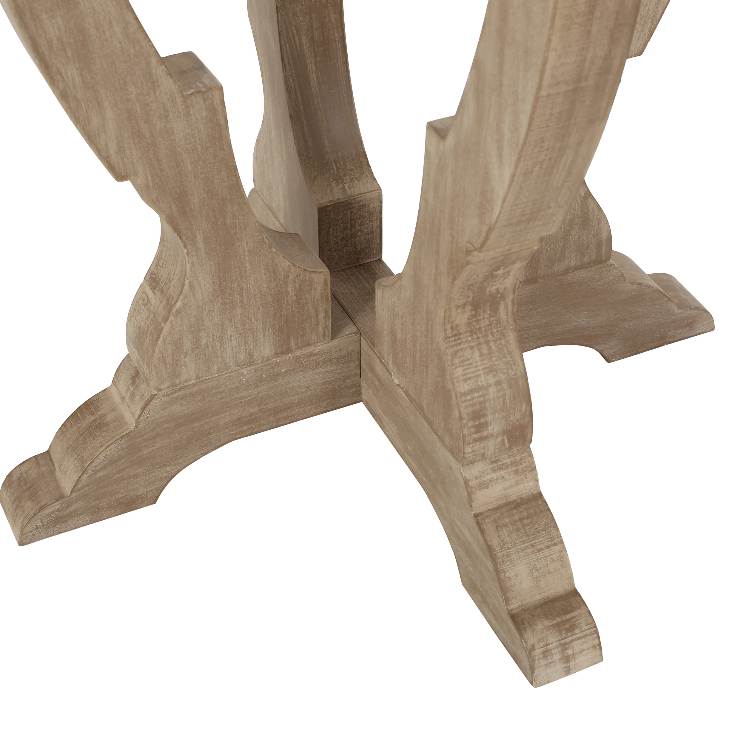 Emilya French Country Accent Table with Round Top - furnishings