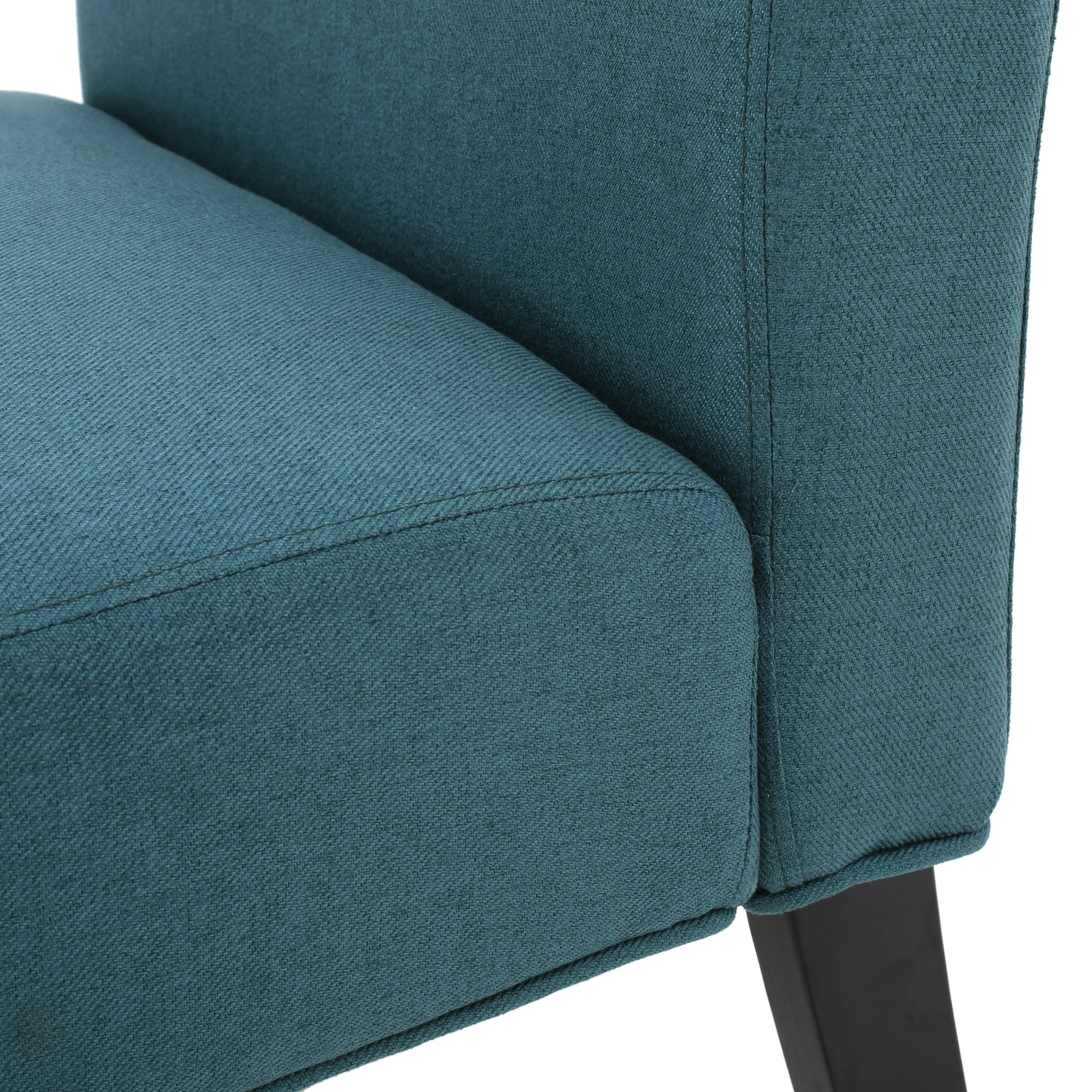 Kendal Contemporary Fabric Slipper Accent Chair - furnishings