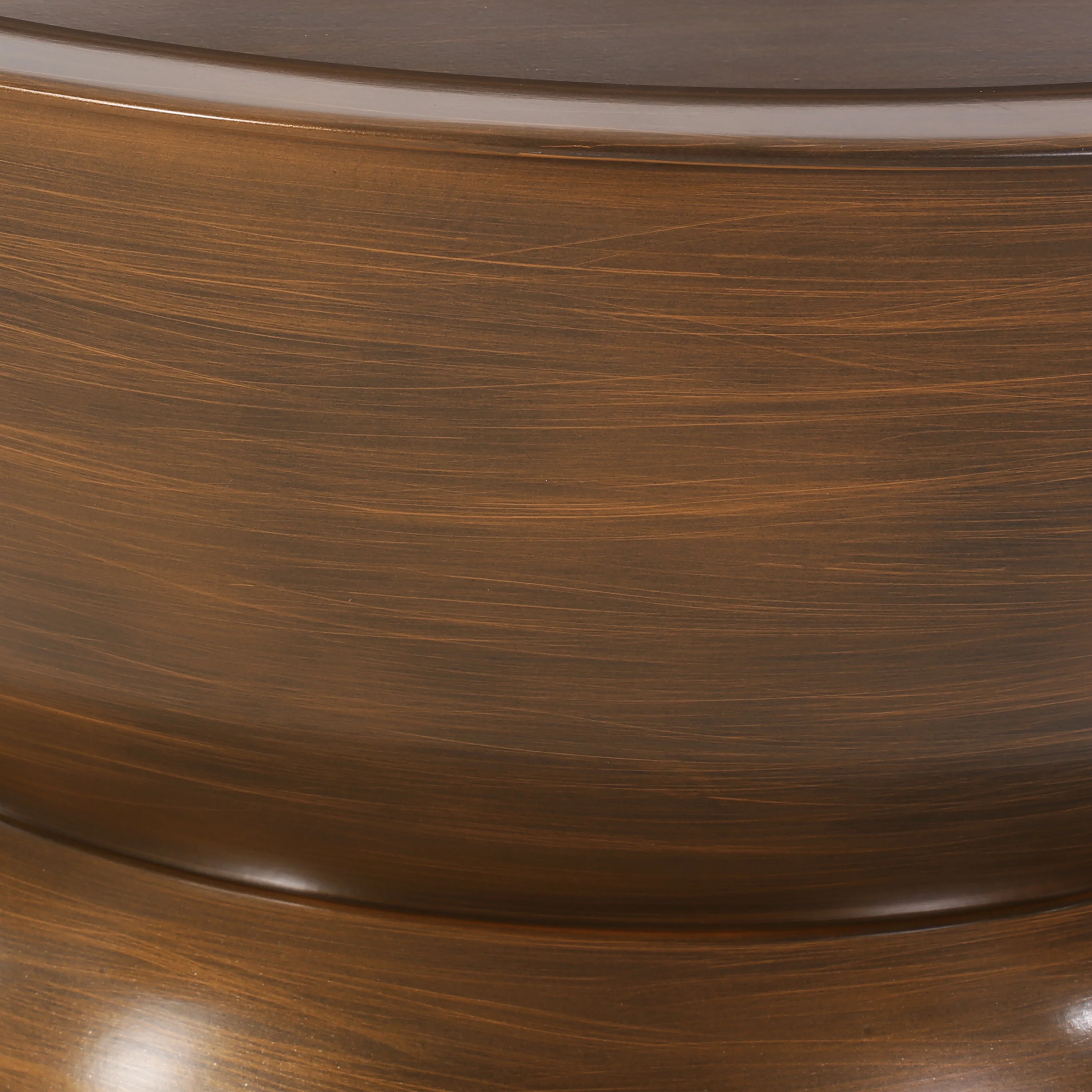 Sparling Modern Iron Hourglass Coffee Table - furnishings