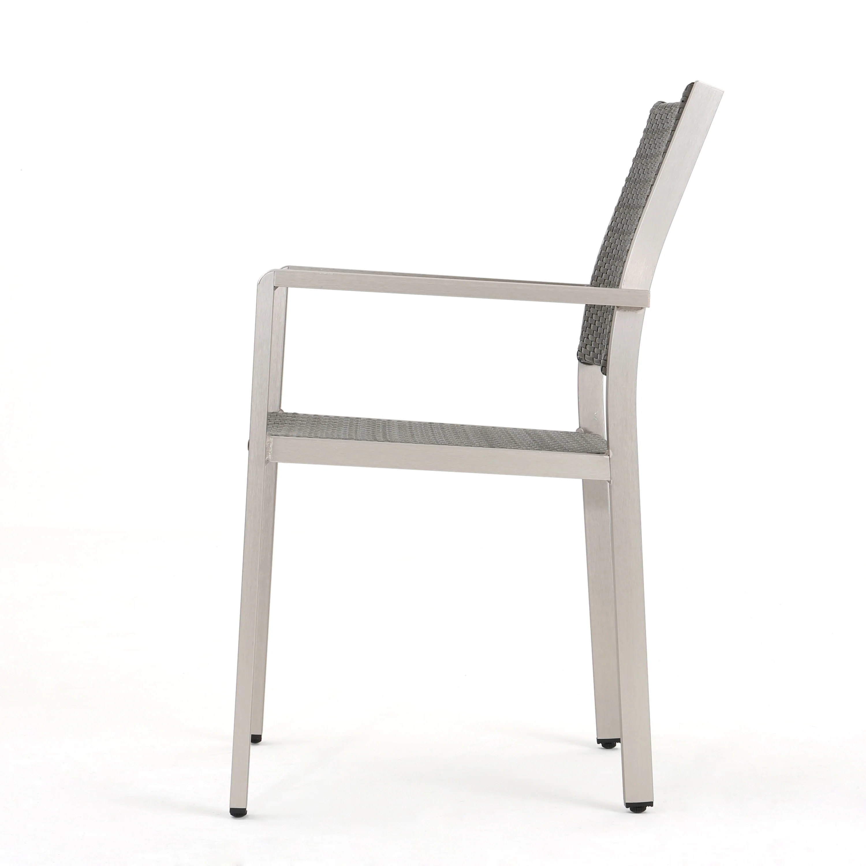 Cherie Outdoor 16 Piece Aluminum Estate Collection with Cushions and Fire Pit - furnishings