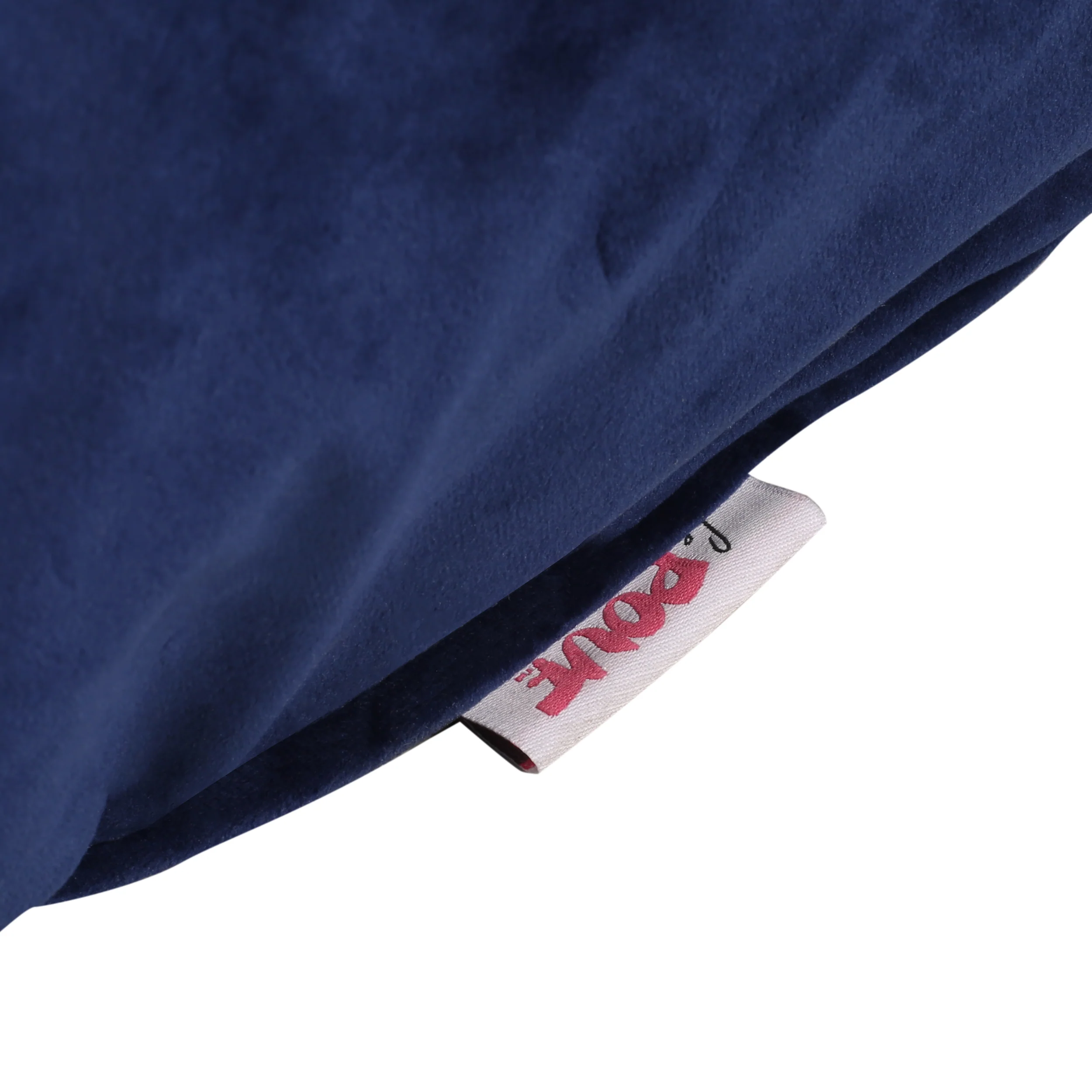 Ehlen Modern Velveteen Bean Bag Chair with Armrests - furnishings