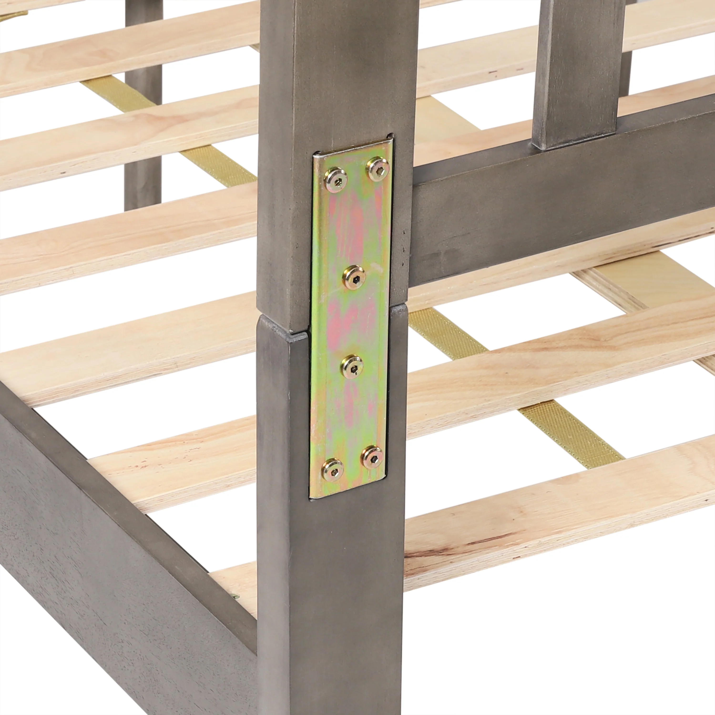 Contessa Modern Farmhouse Acacia Wood Queen Bed Platform - furnishings