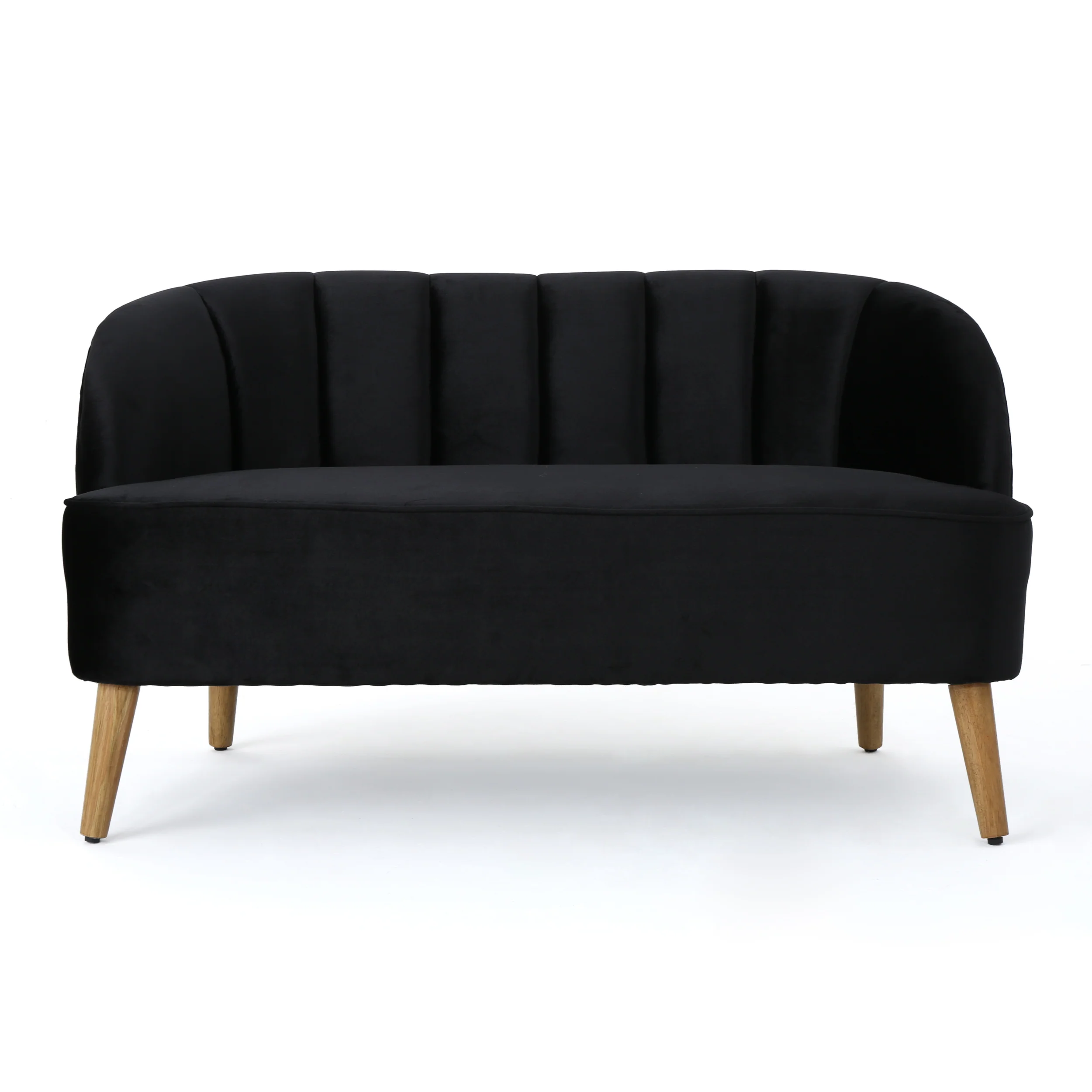 Scarlett Modern New Velvet Settee - furnishings