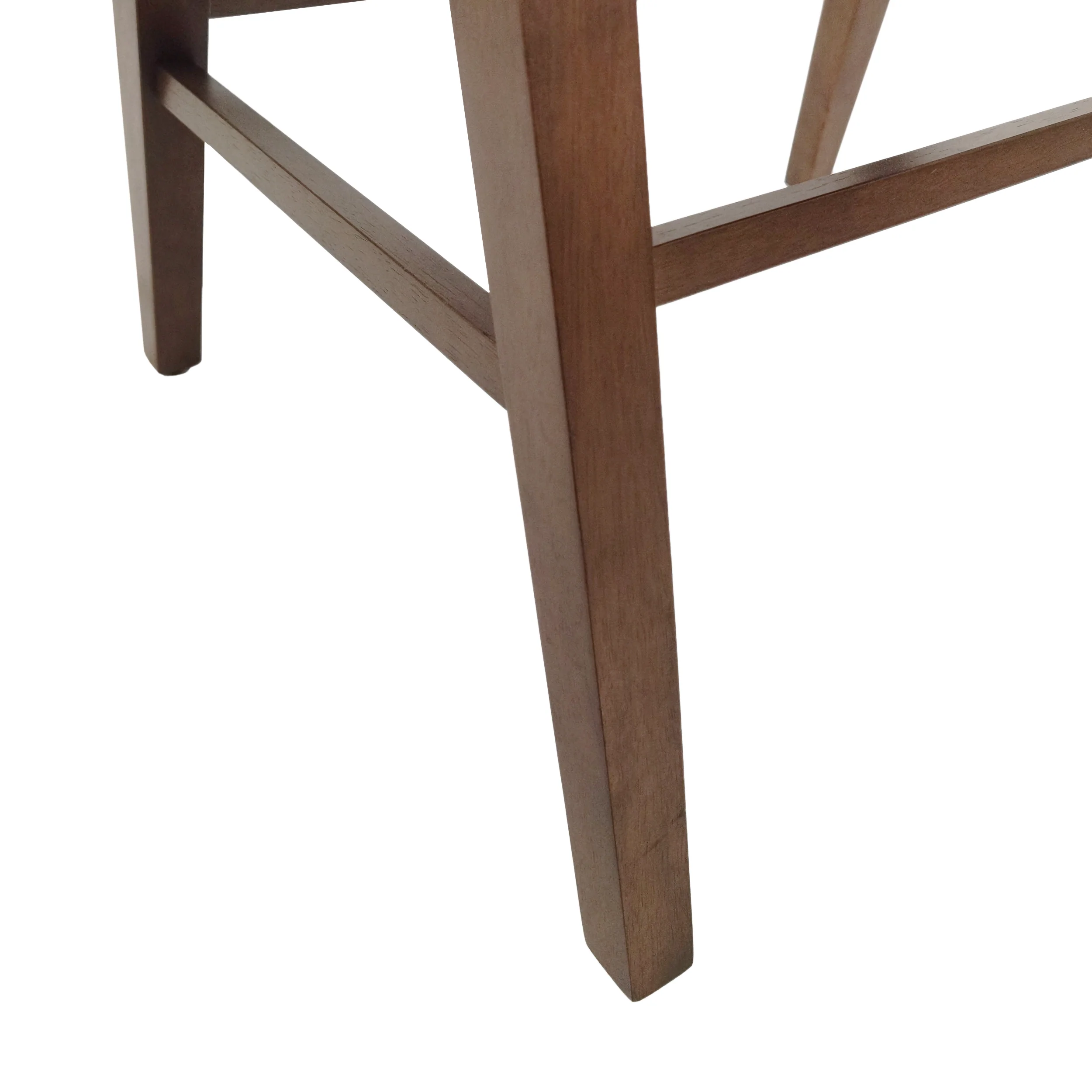 Sunapee Mid Century Modern Fabric Upholstered Wood Dining Chairs, Set of 2 - furnishings