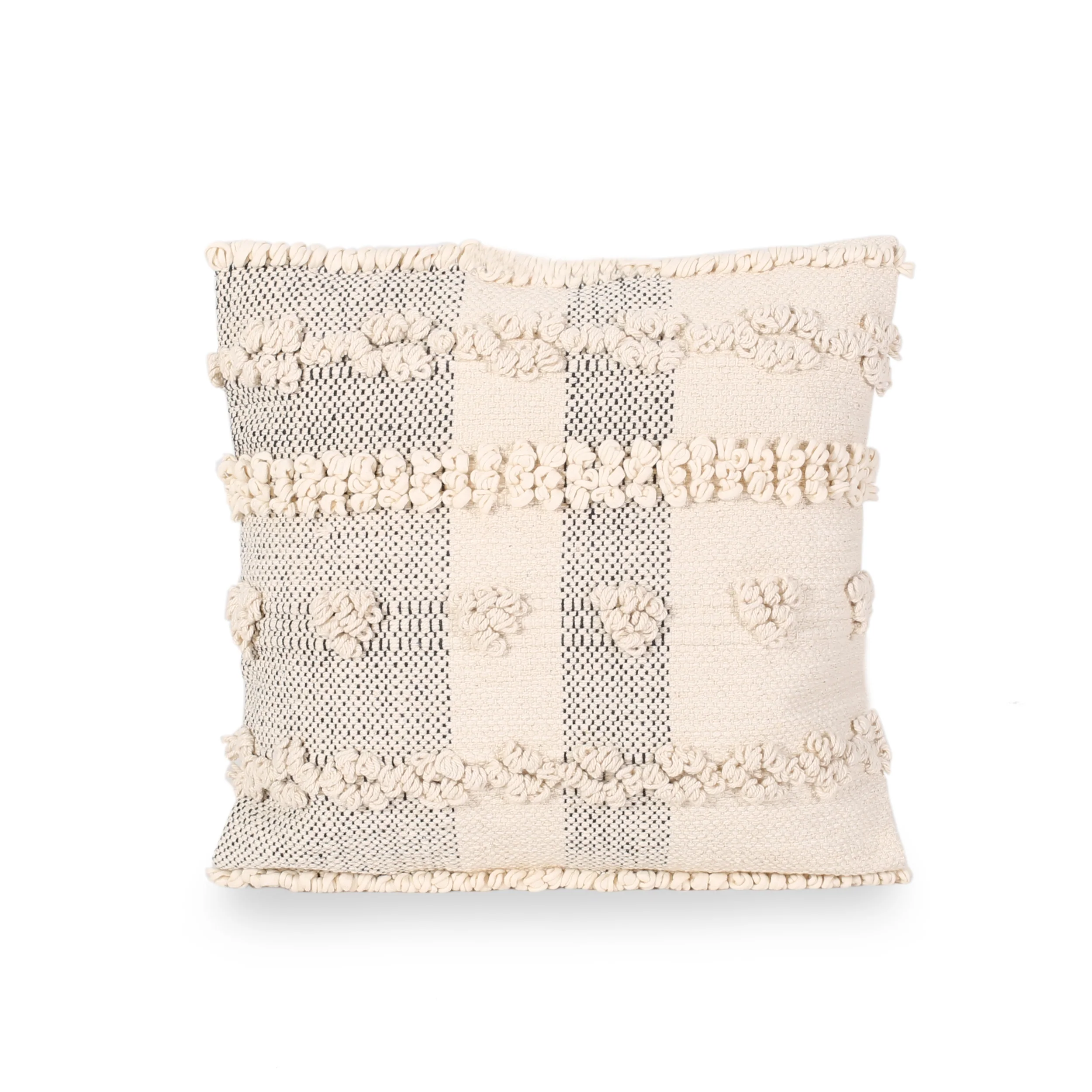 Stephanie Boho Cotton Pillow Cover - furnishings