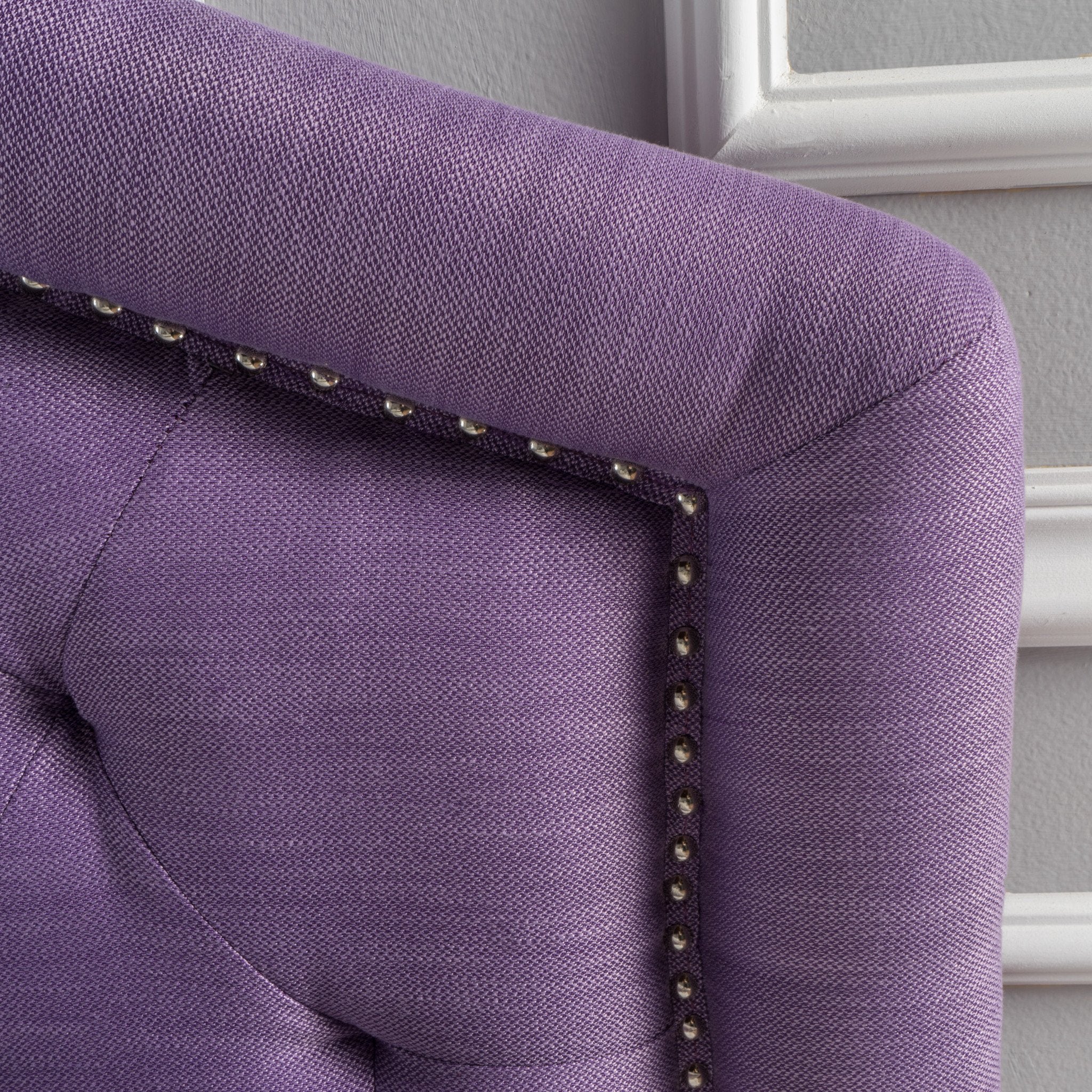 Kaarina Elegant Fabric Queen/Full Headboard - furnishings
