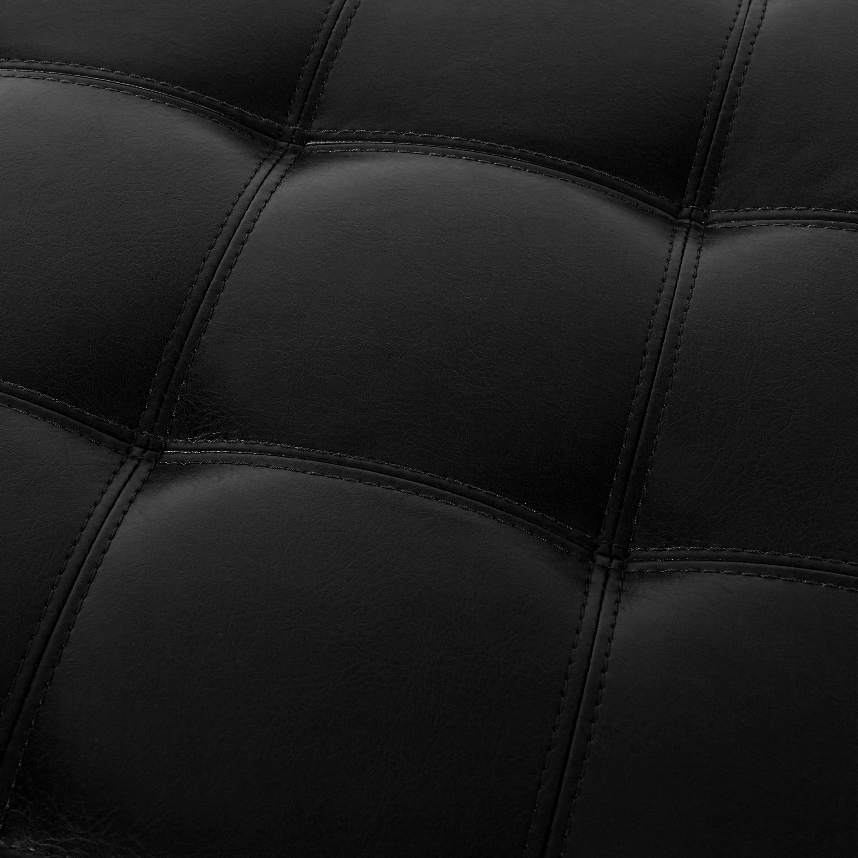Rigby Faux Leather Storage Ottoman - furnishings