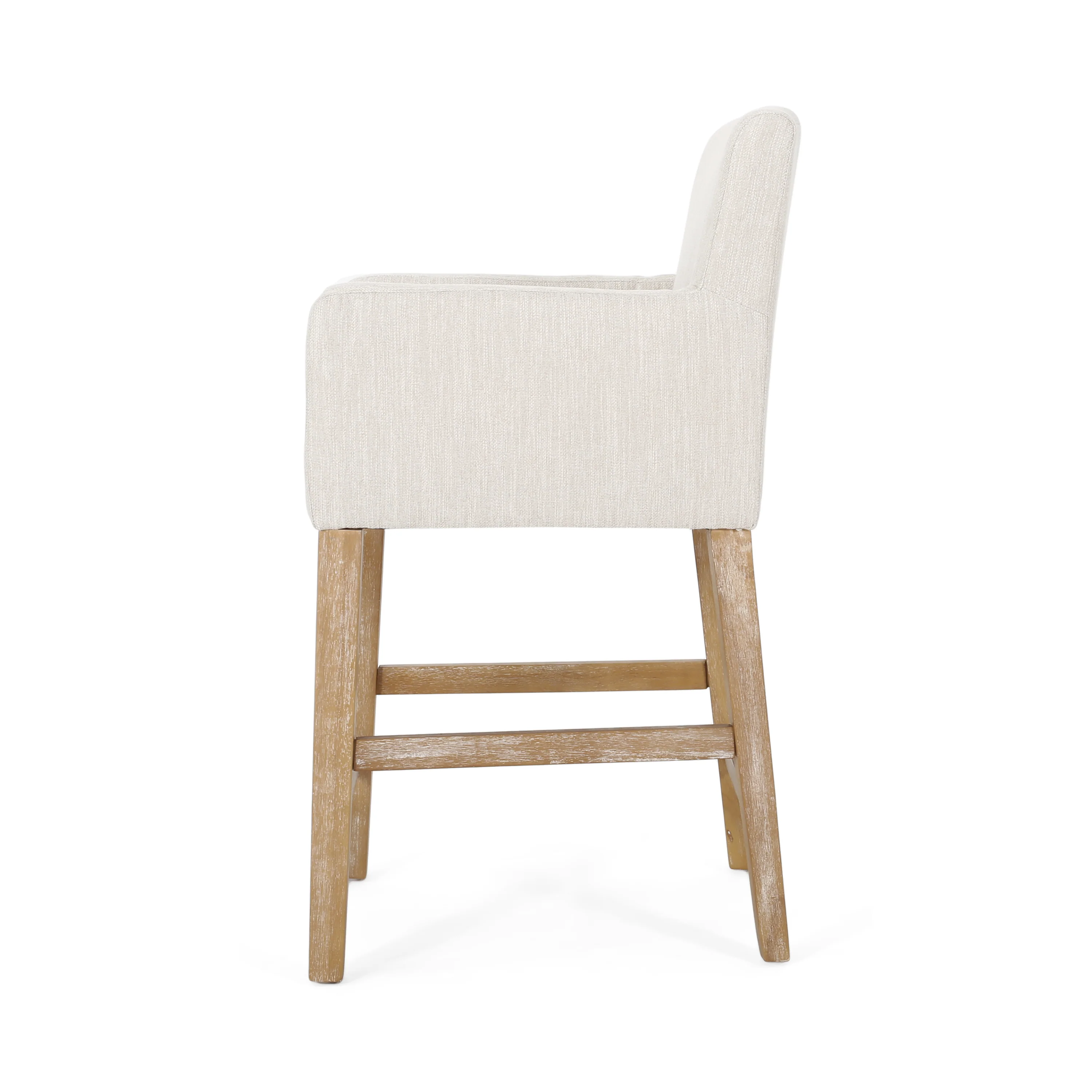 Chaparral Contemporary Fabric Upholstered Wood 26 inch Counter Stool - furnishings
