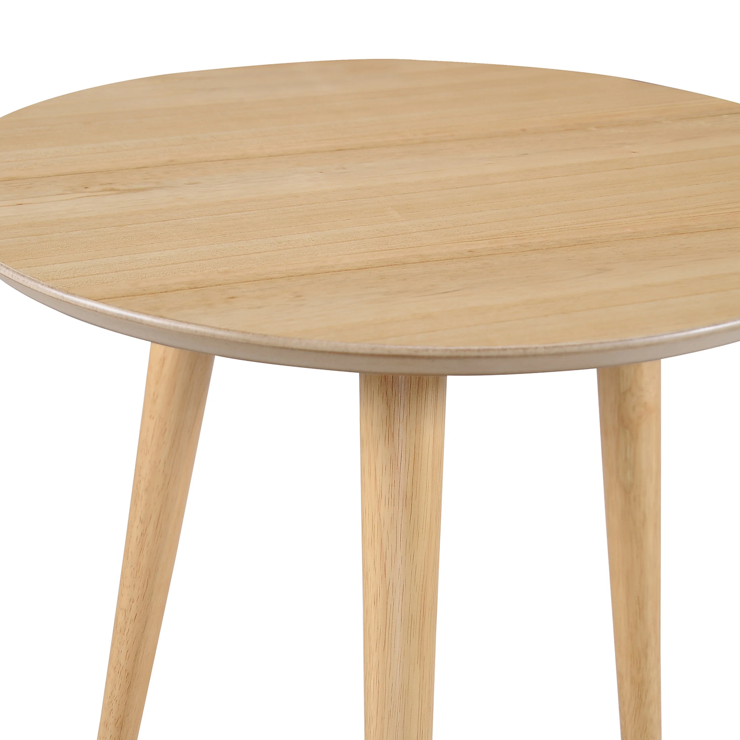 Evangeline Finished Wood End Table w/ Faux Wood Overlay - furnishings