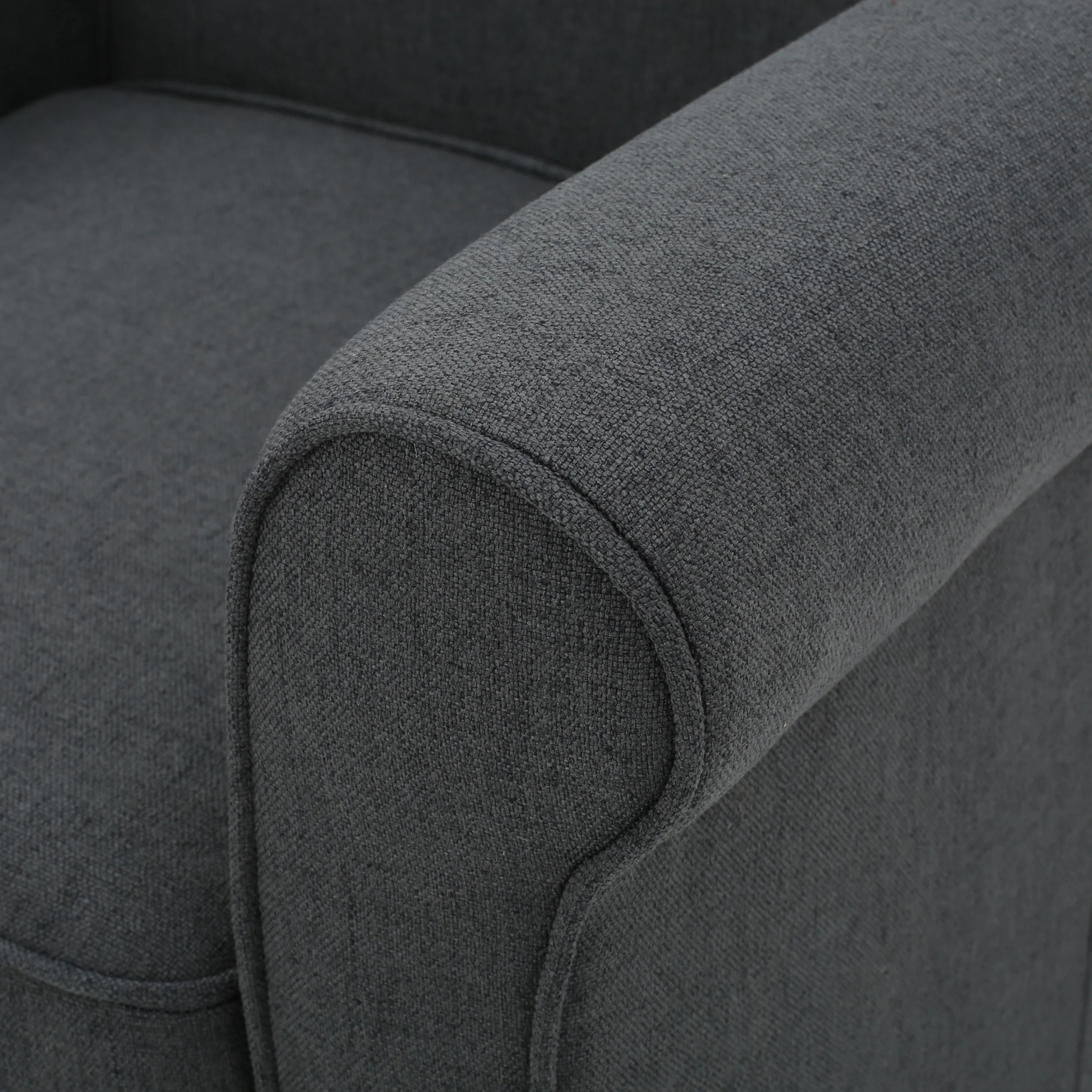 Declan Padded Fabric Club Chair - furnishings