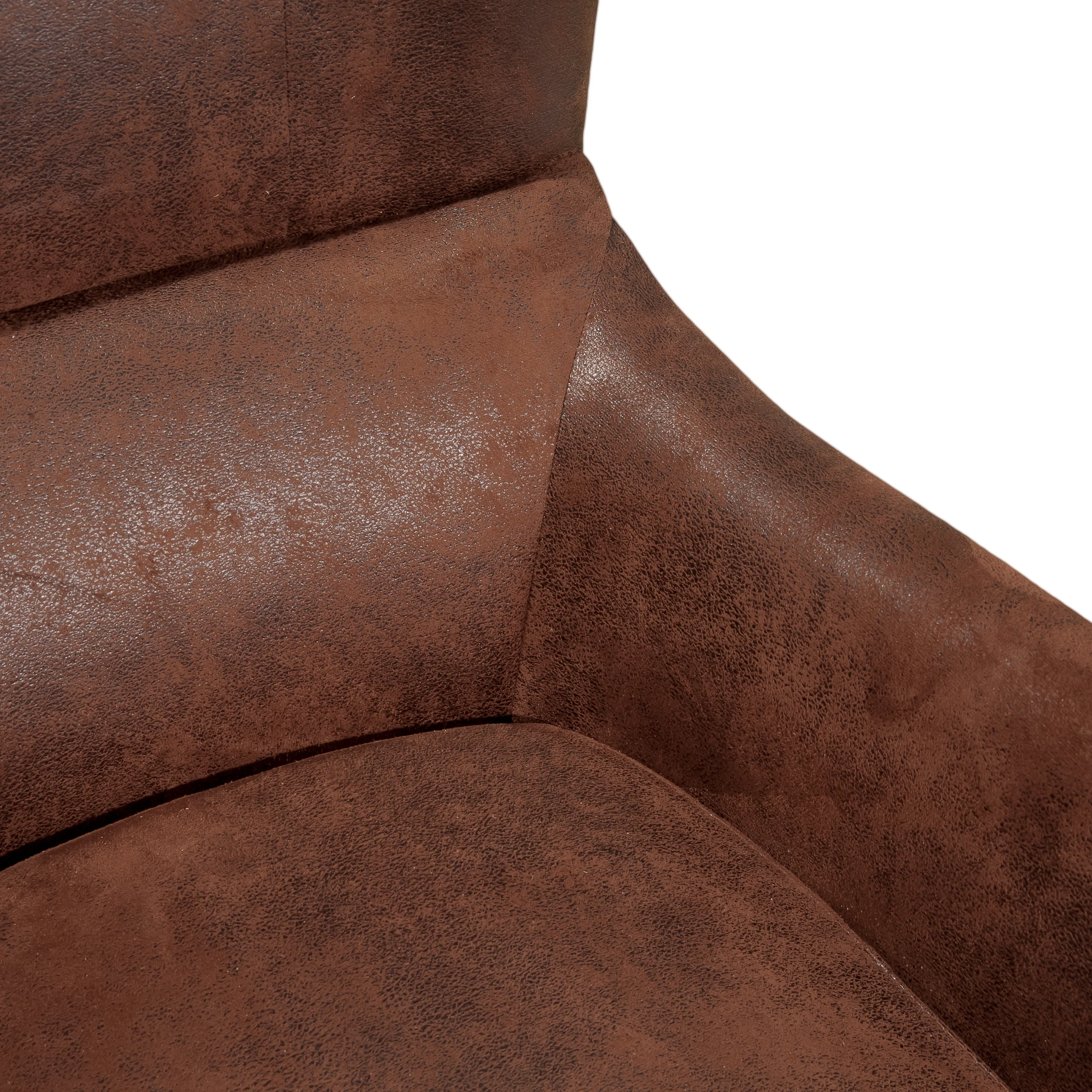 Salerno Microfiber High Back Wingback Club Chair - furnishings