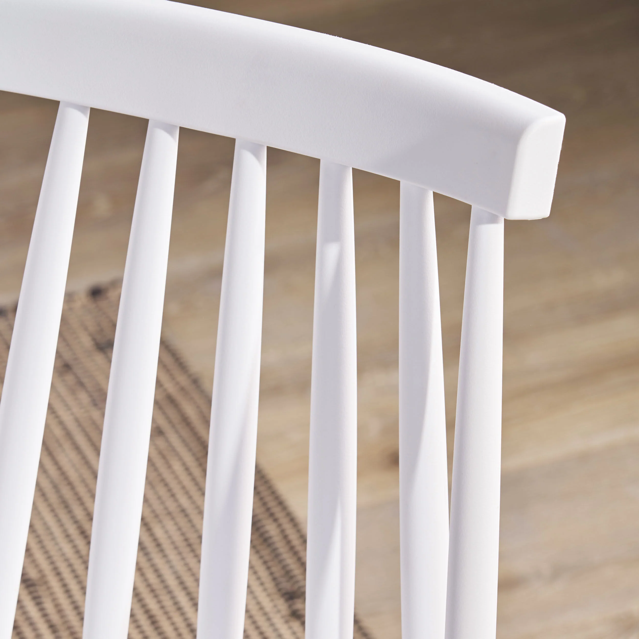 Phoebe Hume Farmhouse Spindle-Back Dining Chair (Set of 2) - furnishings