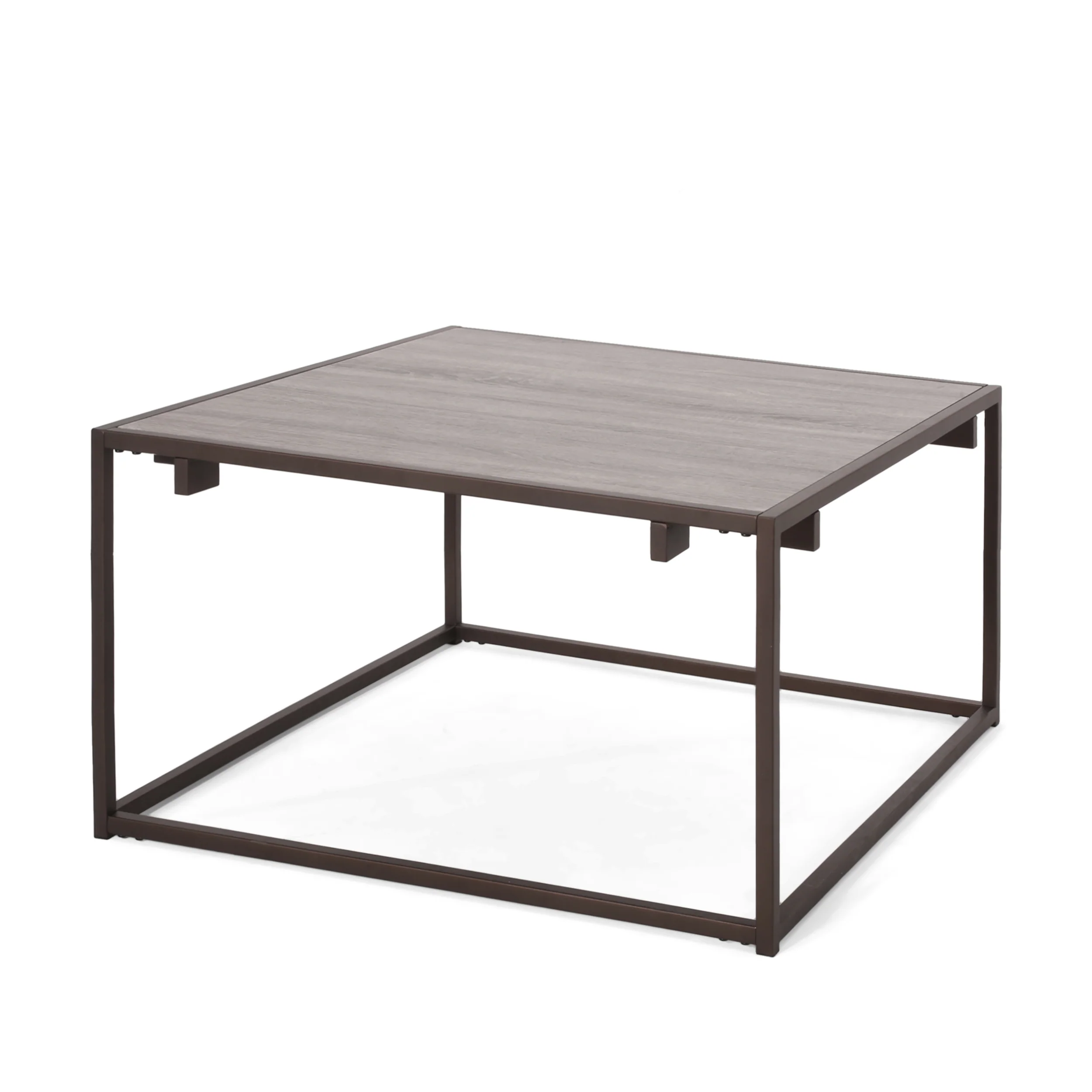 Fortson Modern Industrial Coffee Table - furnishings
