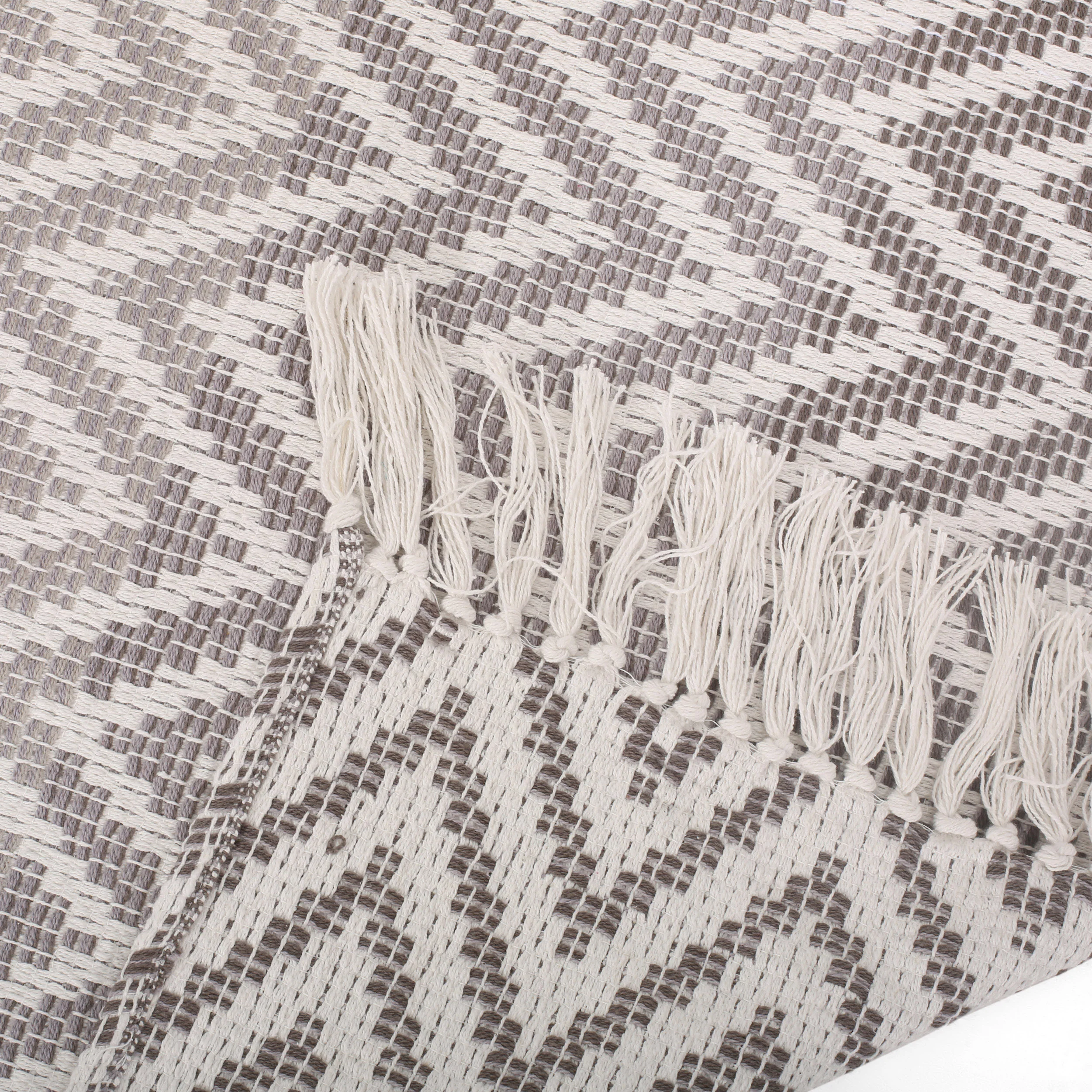 Raylinn Boho Fabric Throw Blanket - furnishings