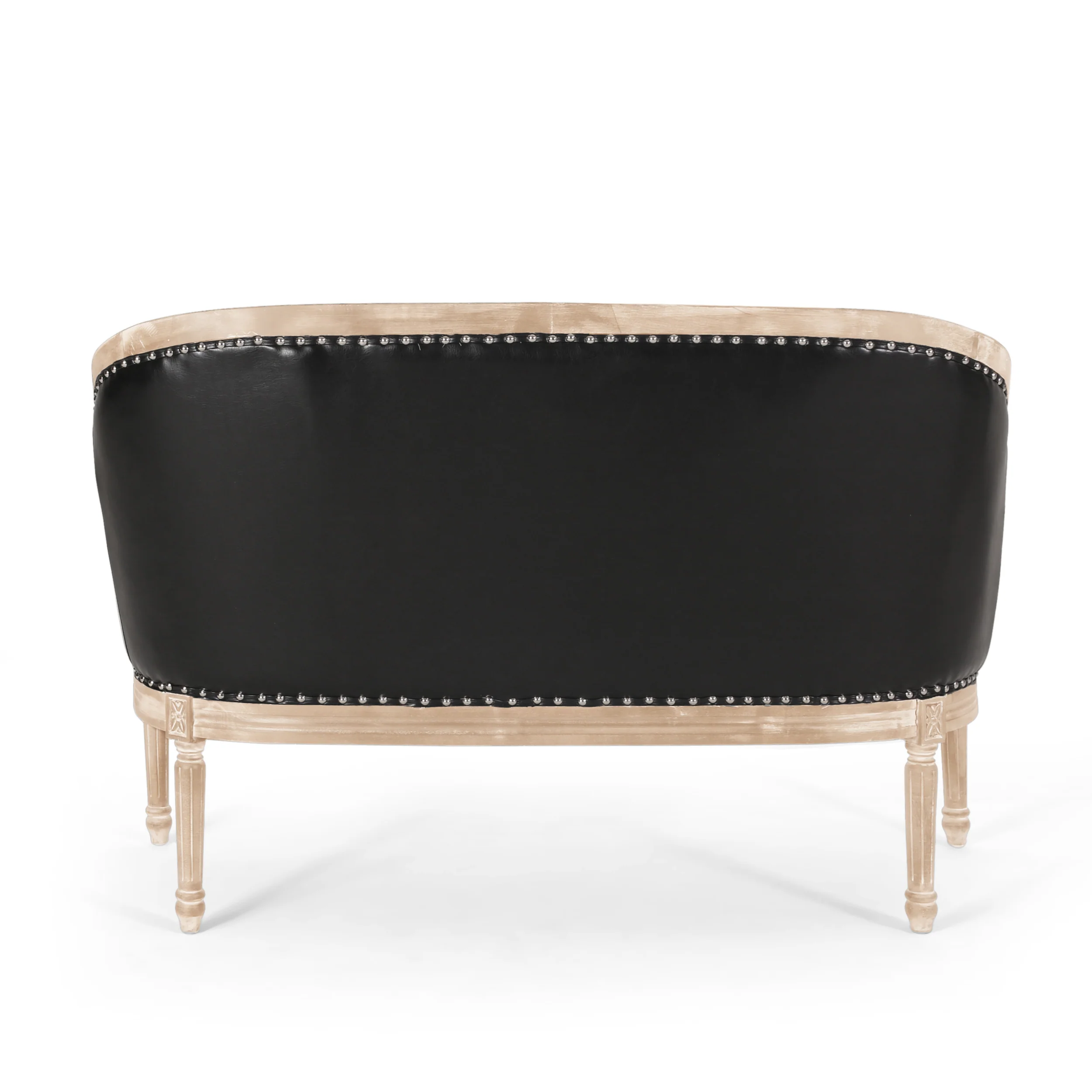Megan Traditional Tufted Upholstered Loveseat - furnishings