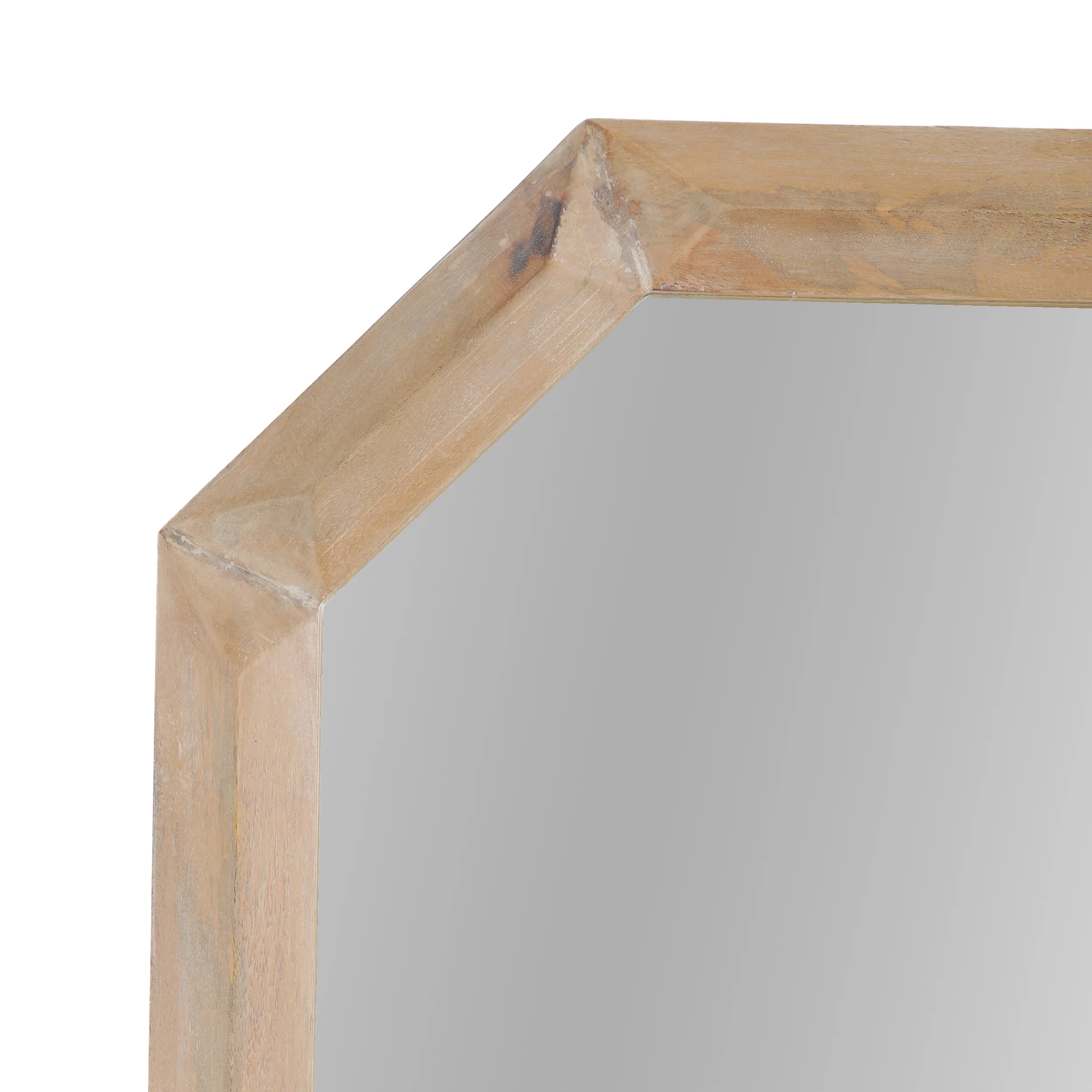 Sara Modern Standing Mirror with Carved Frame - furnishings