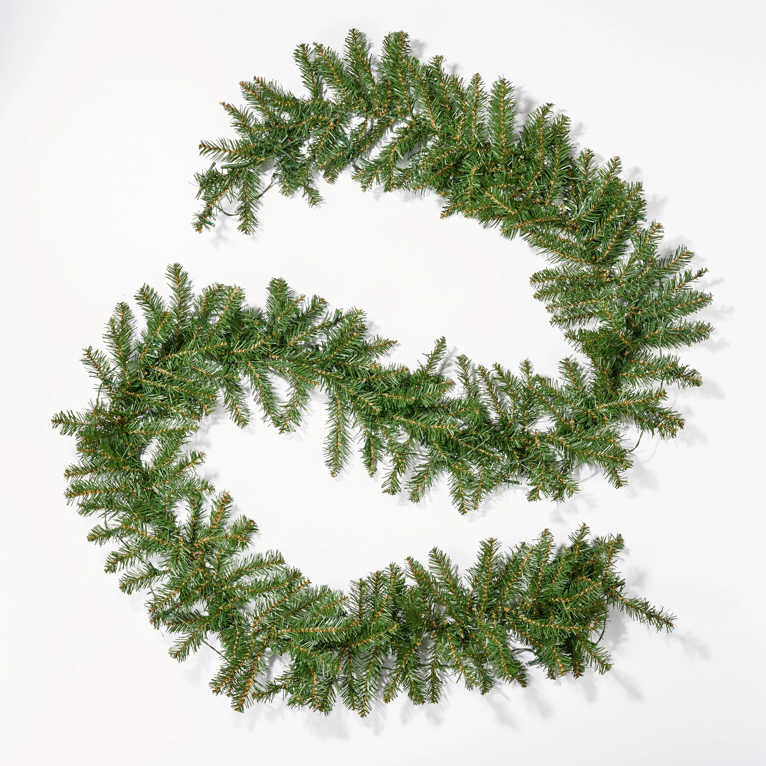 9-foot Fraser Fir Pre-Lit Warm White LED Artificial Christmas Garland - furnishings