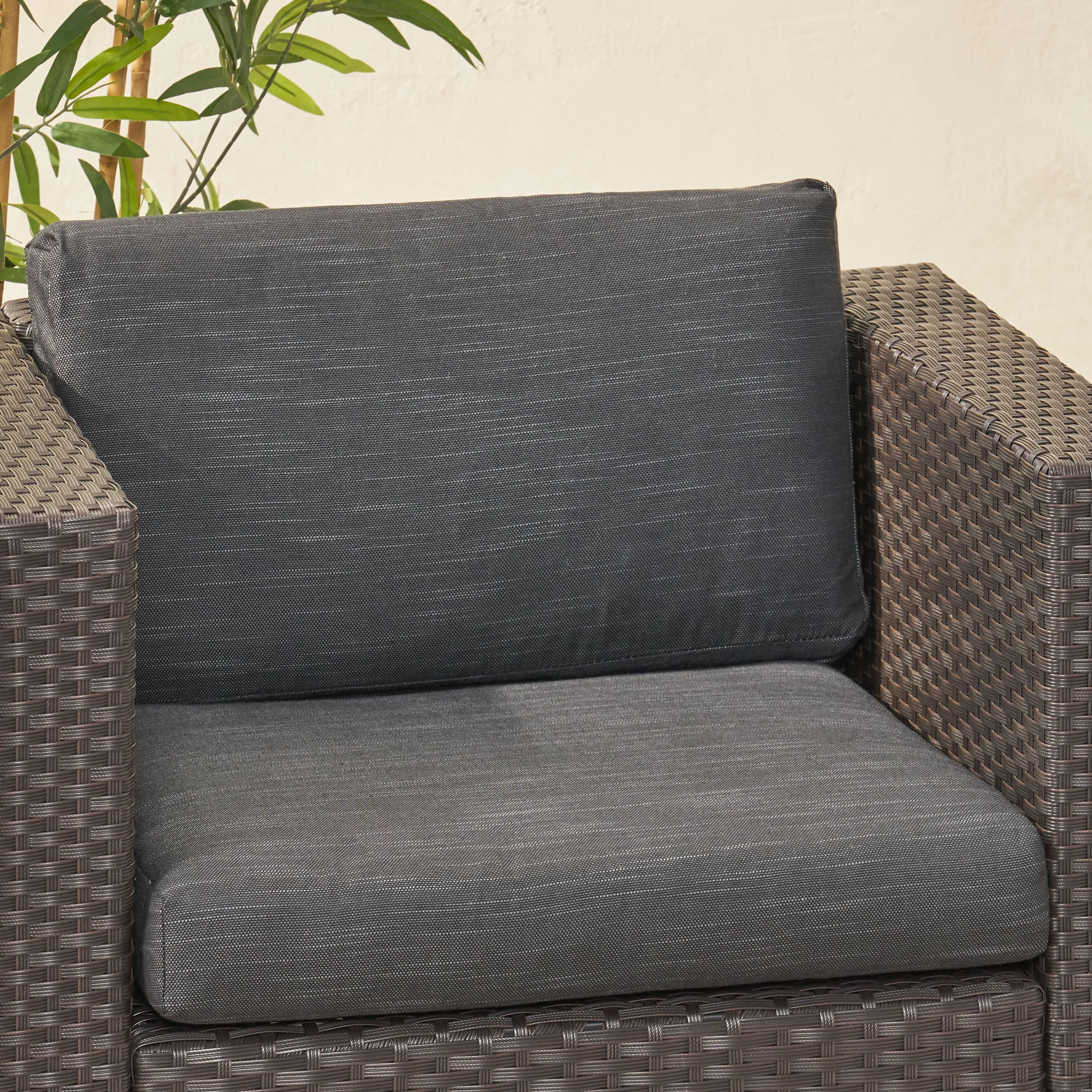 Illyria Outdoor Water Resistant Fabric Club Chair Cushions - furnishings