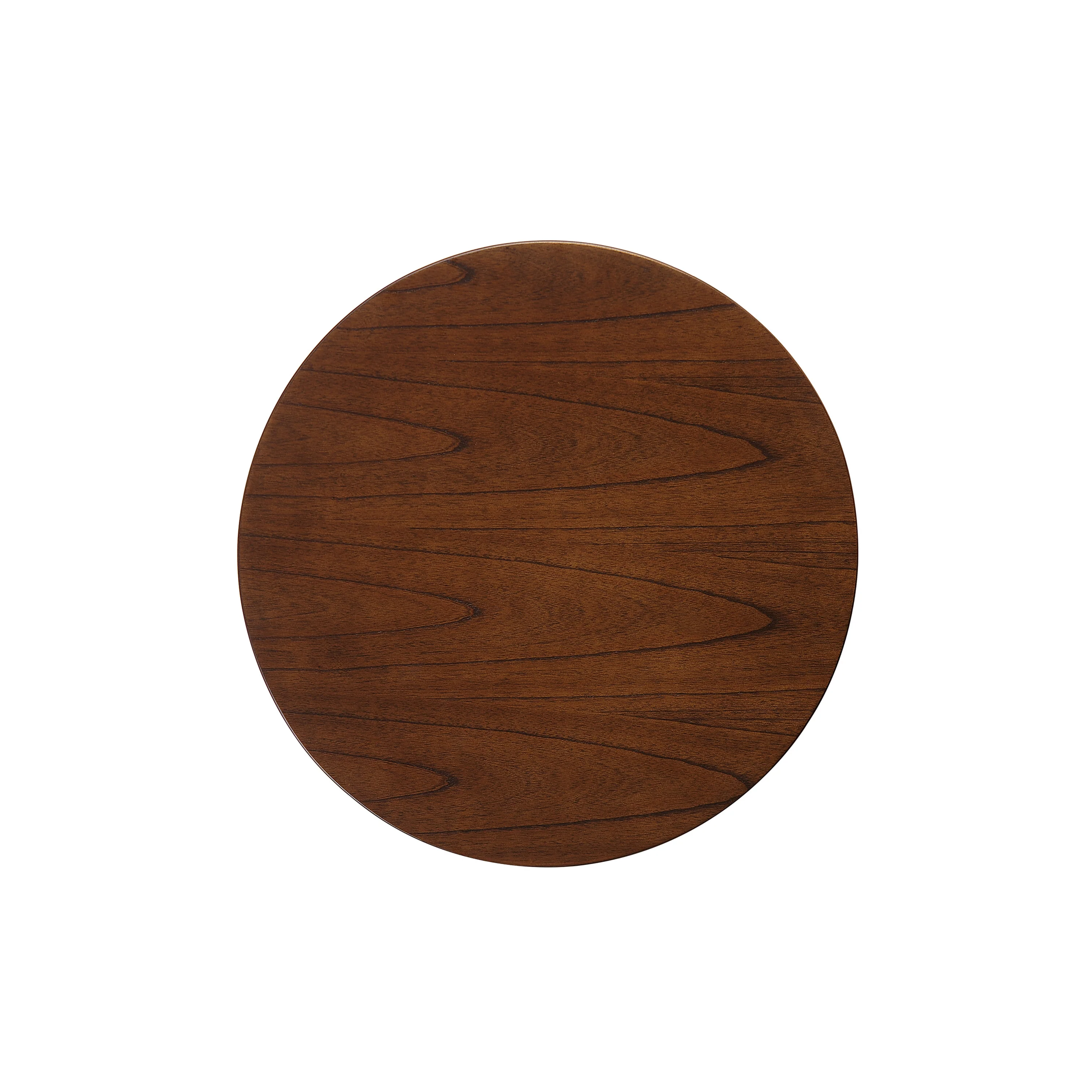 Evangeline Finished Wood End Table w/ Faux Wood Overlay - furnishings