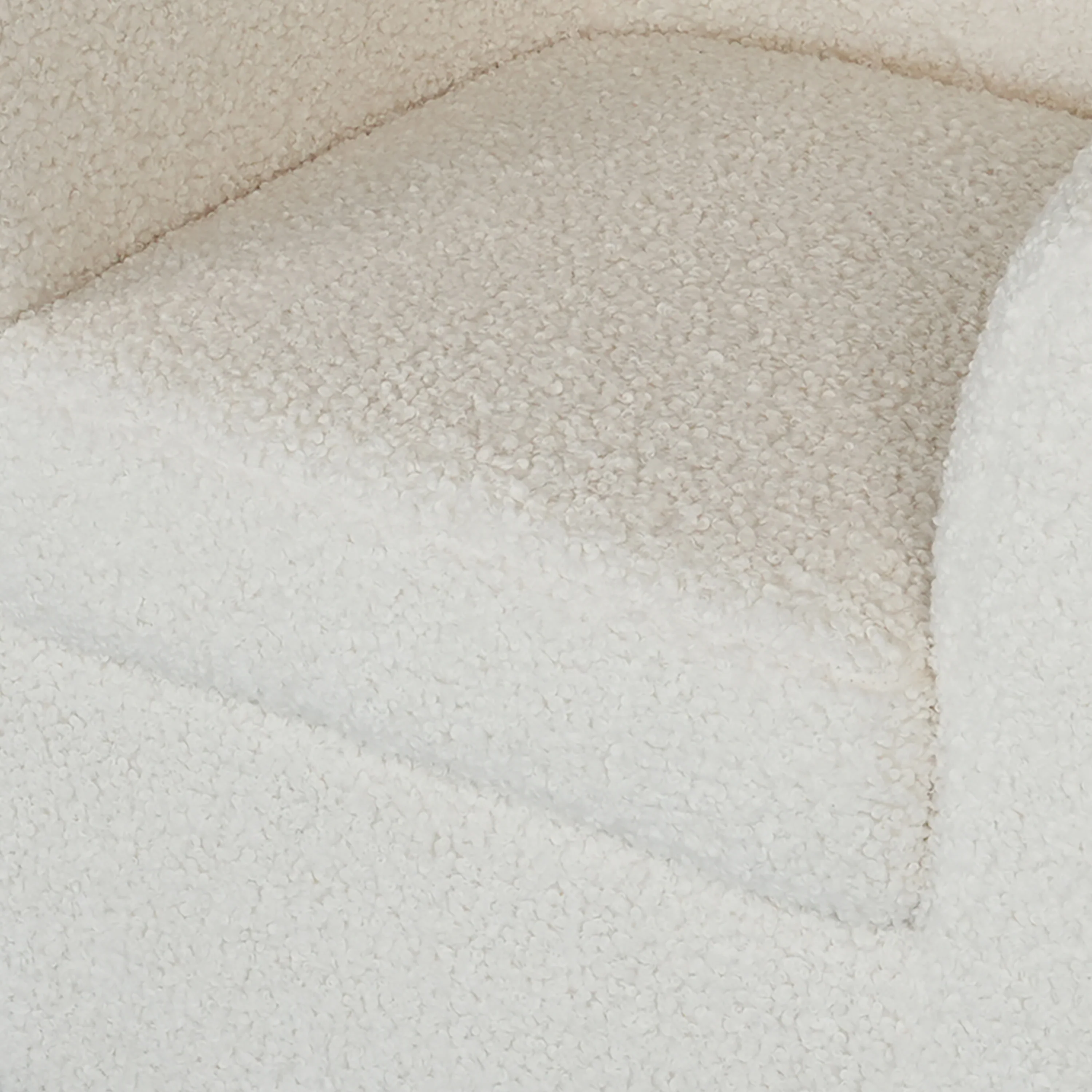 Daisy Boucle Swivel Club Chair, White - furnishings