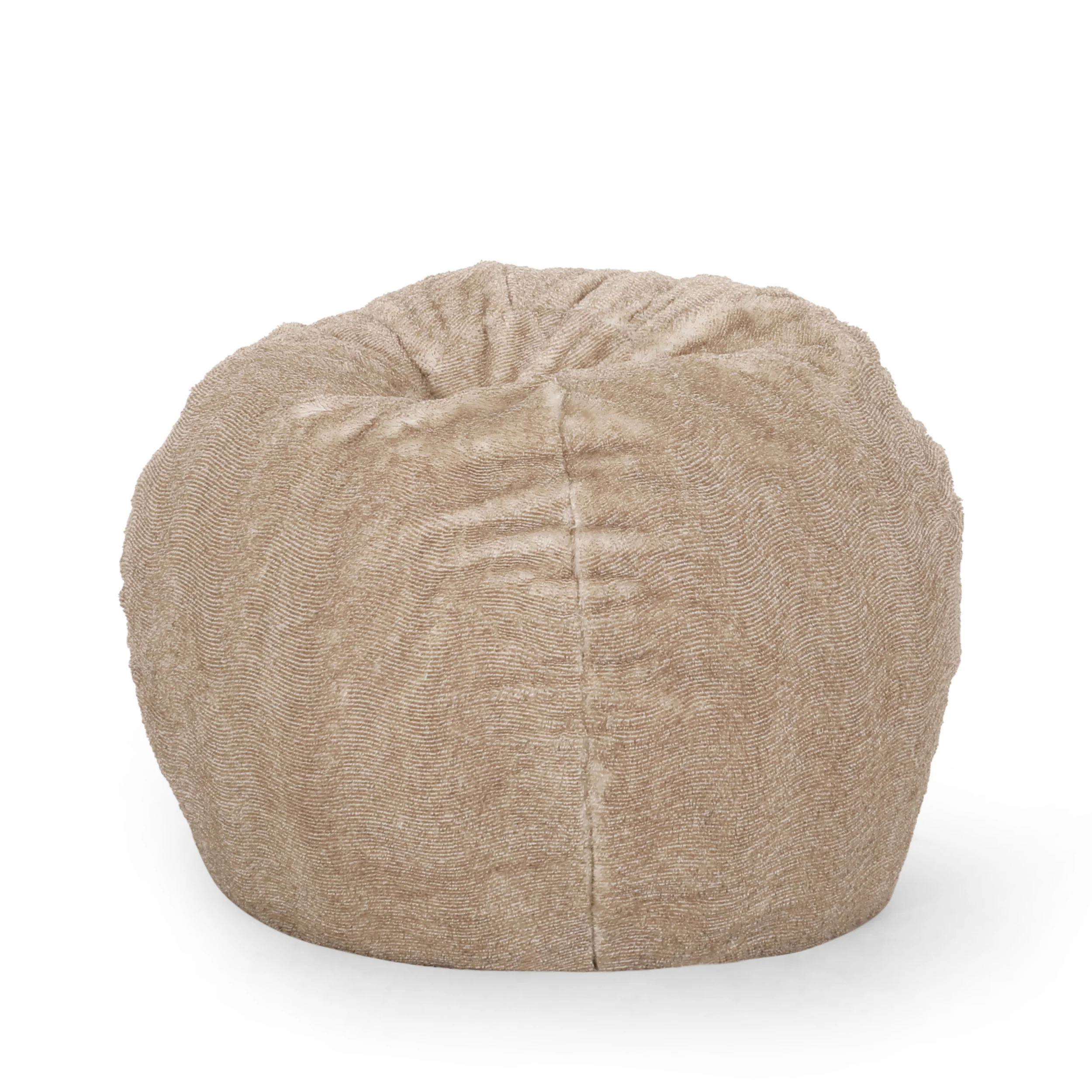 Maysville Modern Glam 3 Foot Faux Fur Winter Bean Bag - furnishings