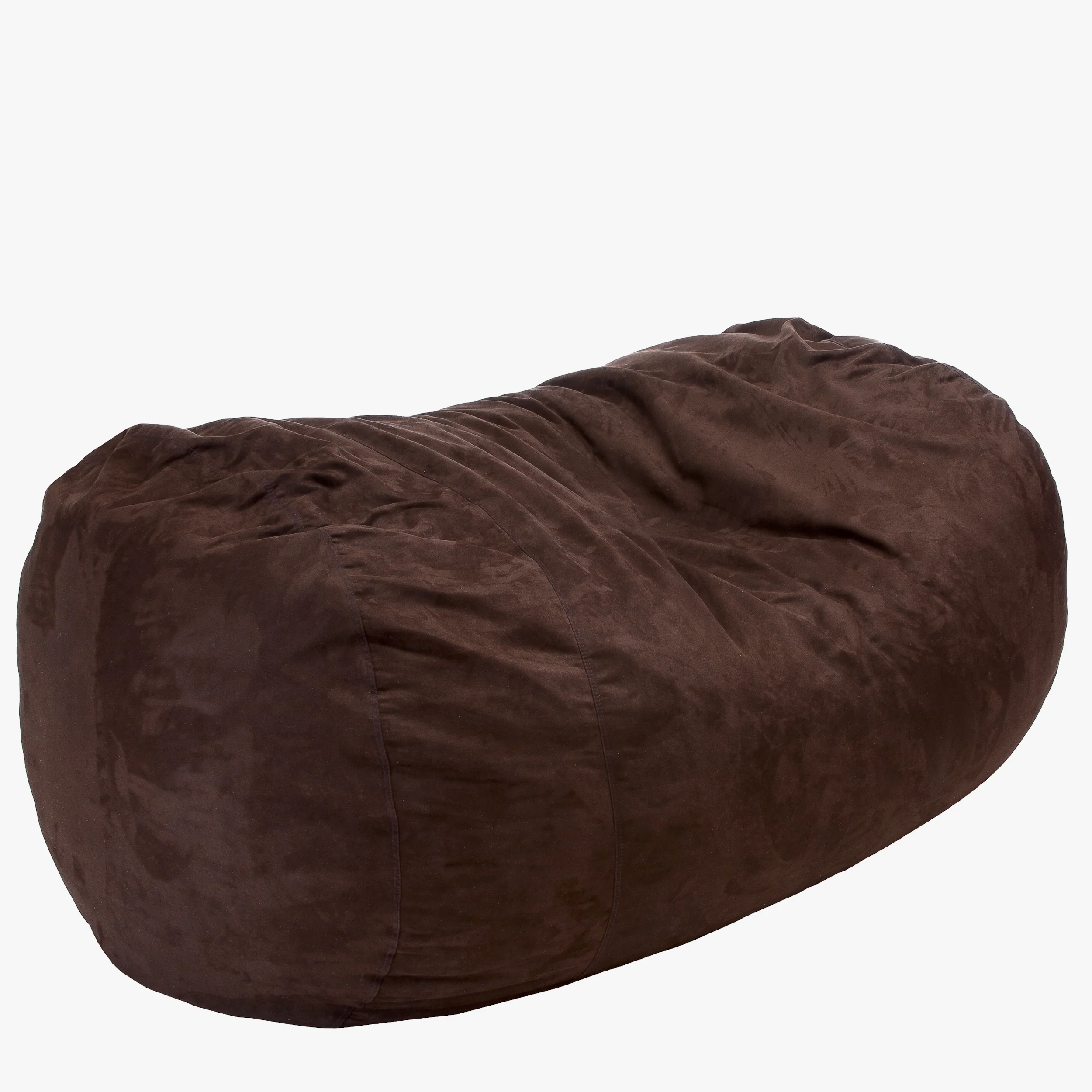 Thanvi Traditional 8 Foot Suede Bean Bag (Cover Only) - furnishings