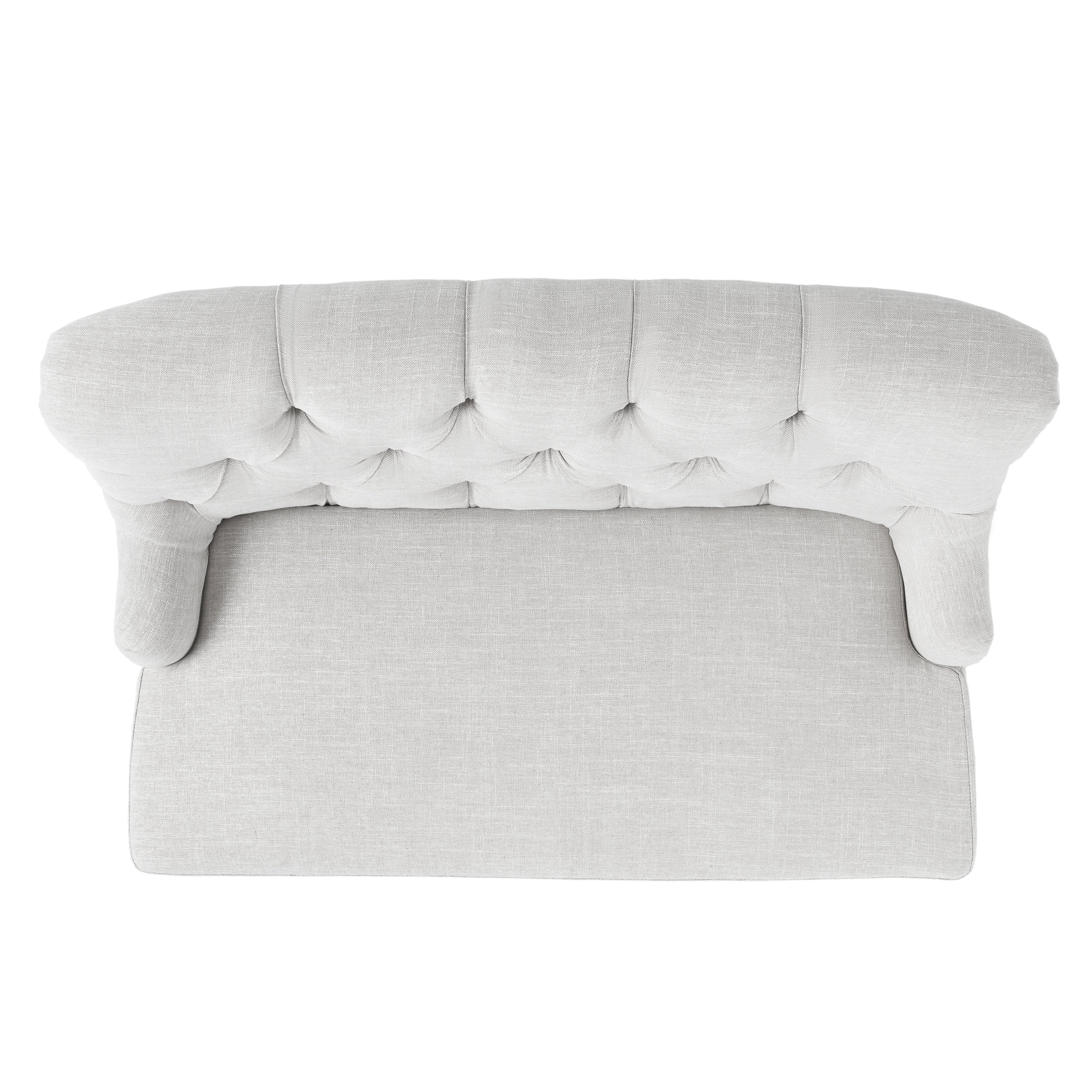 Nicoletta Fabric Settee Loveseat - furnishings