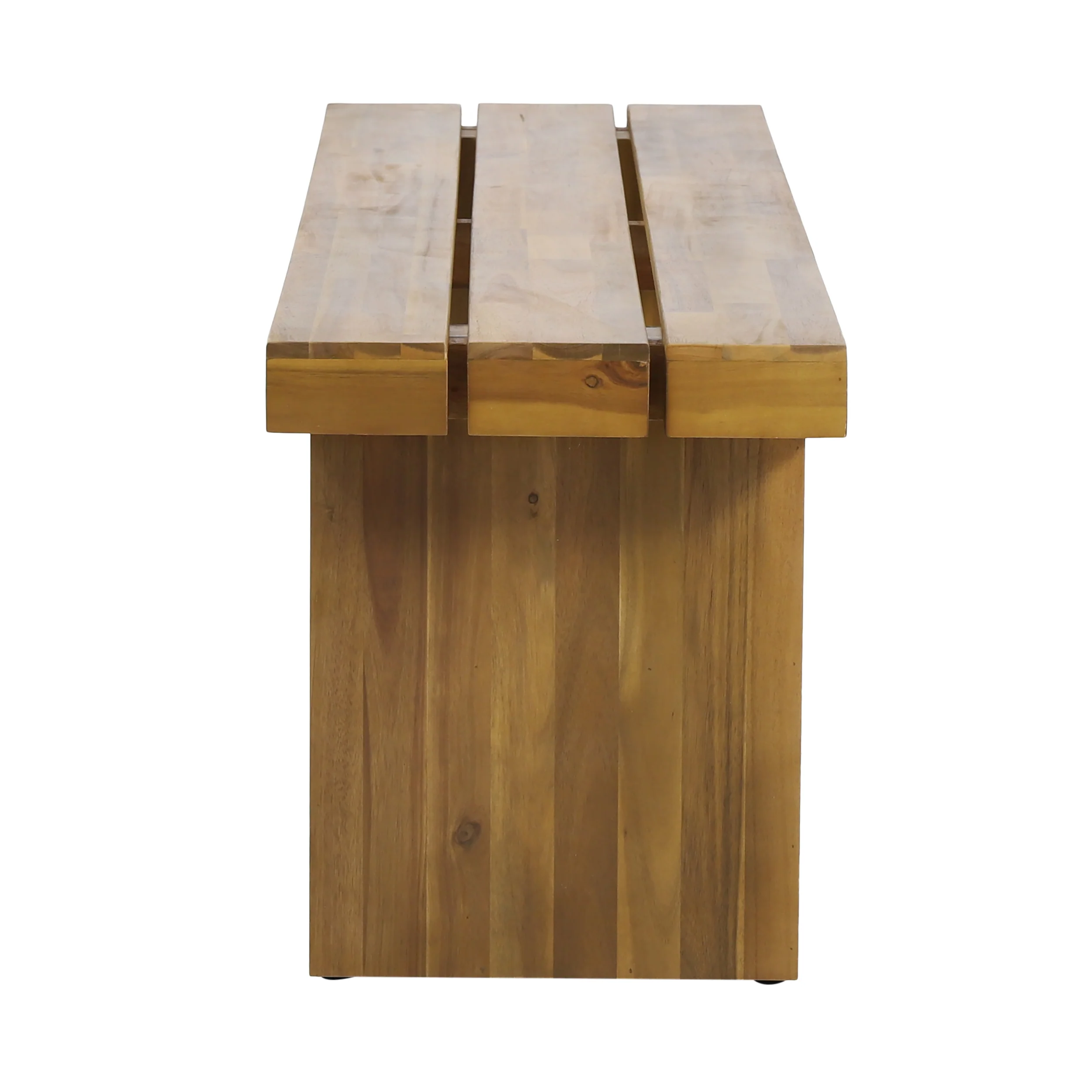 Bagwell Appling Outdoor Acacia Wood Bench - furnishings