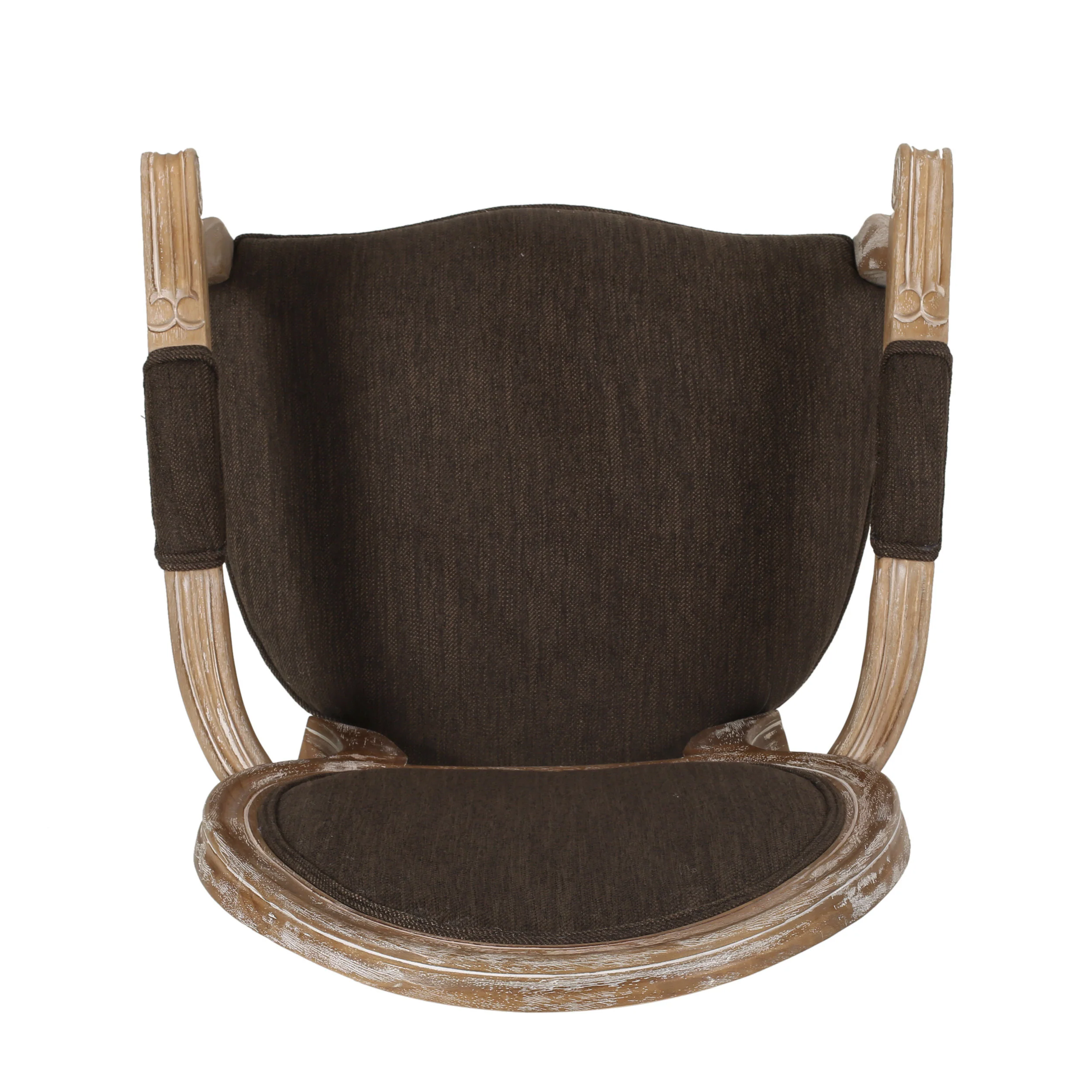 Aisenbrey French Country Wood Upholstered Dining Chair - furnishings