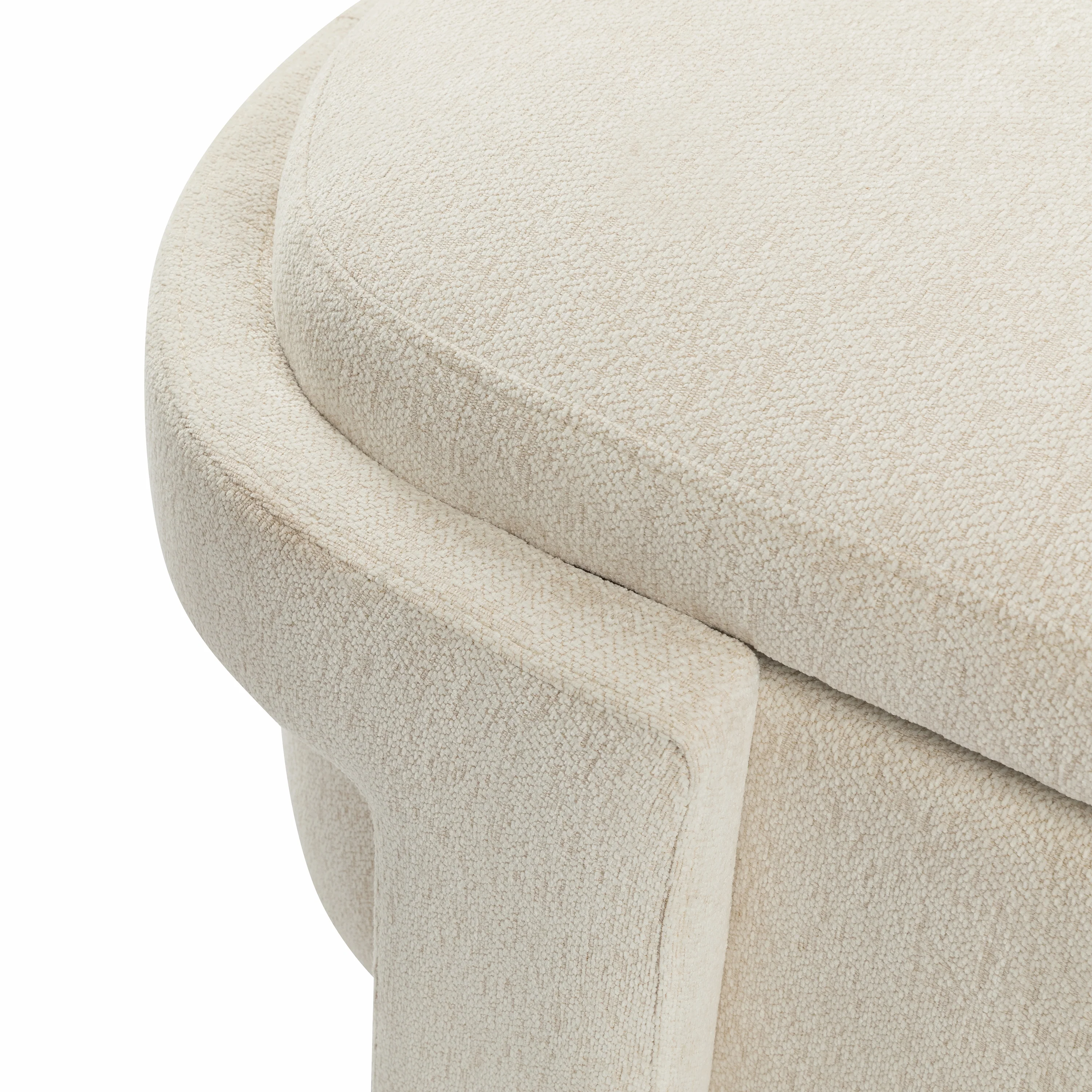 Ethan Upholstered Fabric Storage Ottoman Bench Foot Rest Stool - furnishings
