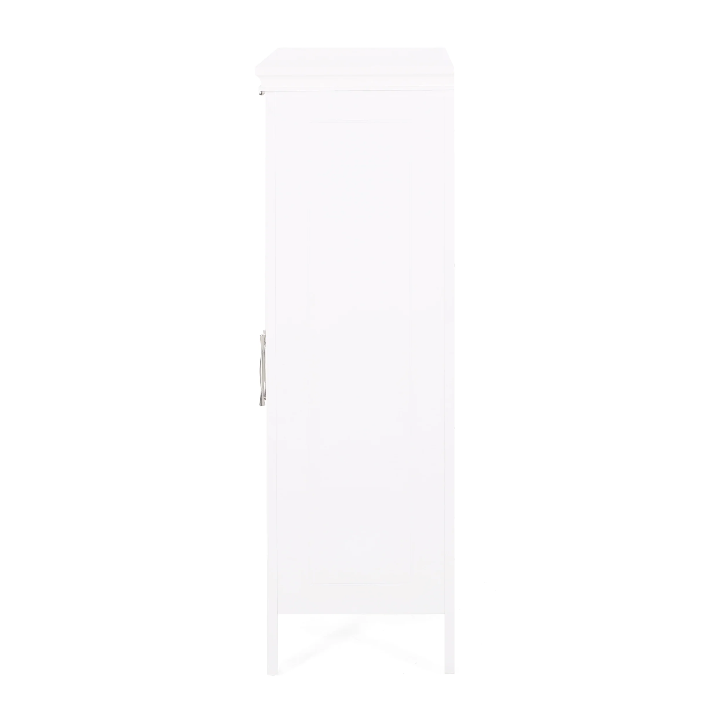 Meader Modern Bathroom 2 Door Floor Storage Cabinet with Drawer - furnishings